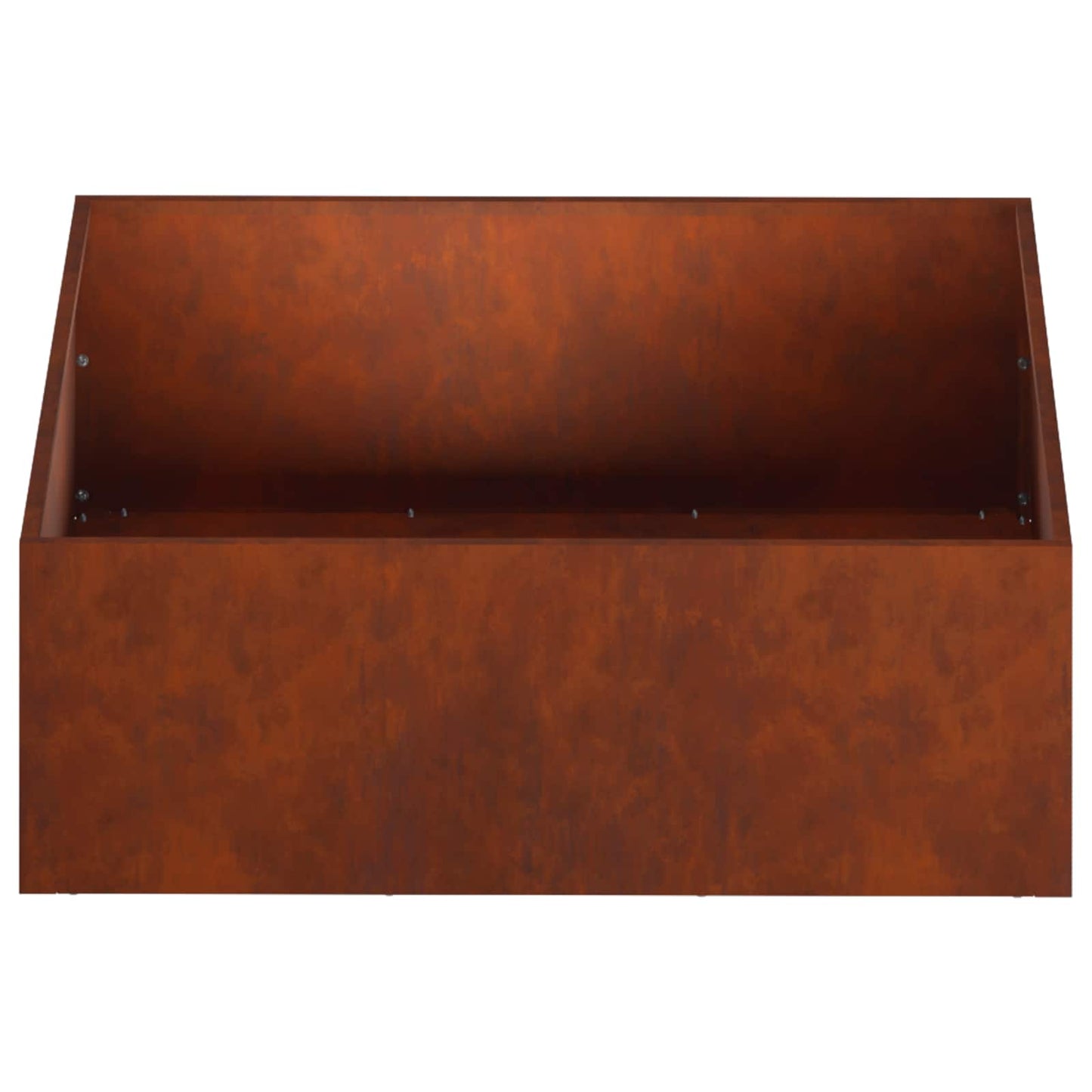 vidaXL Γλάστρα Κήπου Σκ rusty 40 x 40 x 20 cm