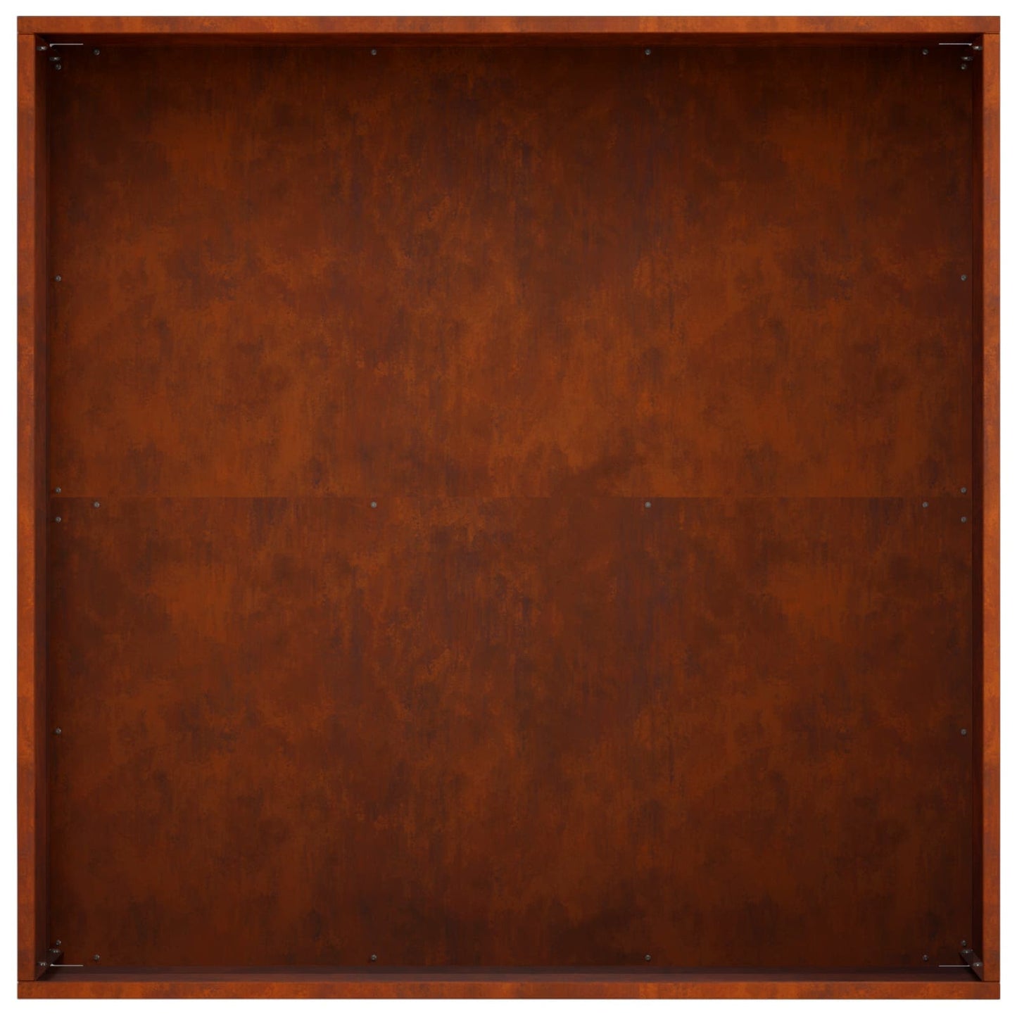 vidaXL Γλάστρα Κήπου 2 τμχ. Σκ rusty 40 x 40 x 20 cm