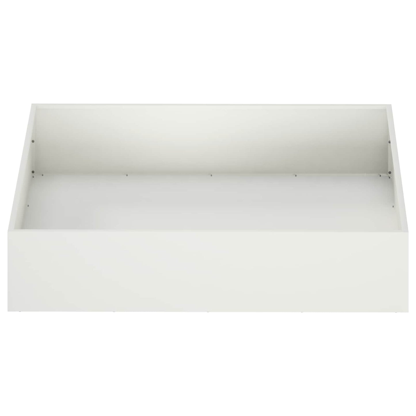 vidaXL Γλάστρα Κήπου 2 τμχ. Λευκό 100 x 100 x 20 cm