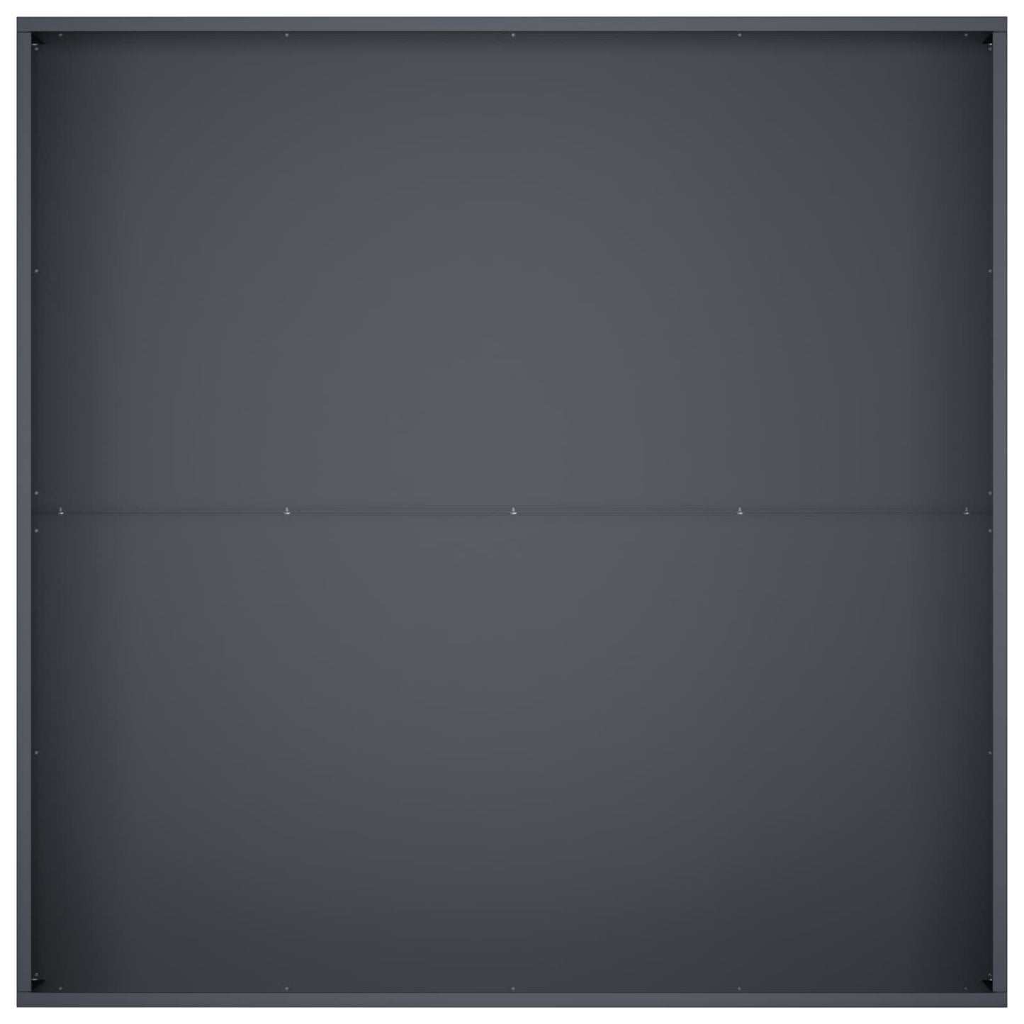 vidaXL Γλάστρα Κήπου Ανθρακί 100 x 100 x 20 cm Ψυχρής έλασης χάλυβας