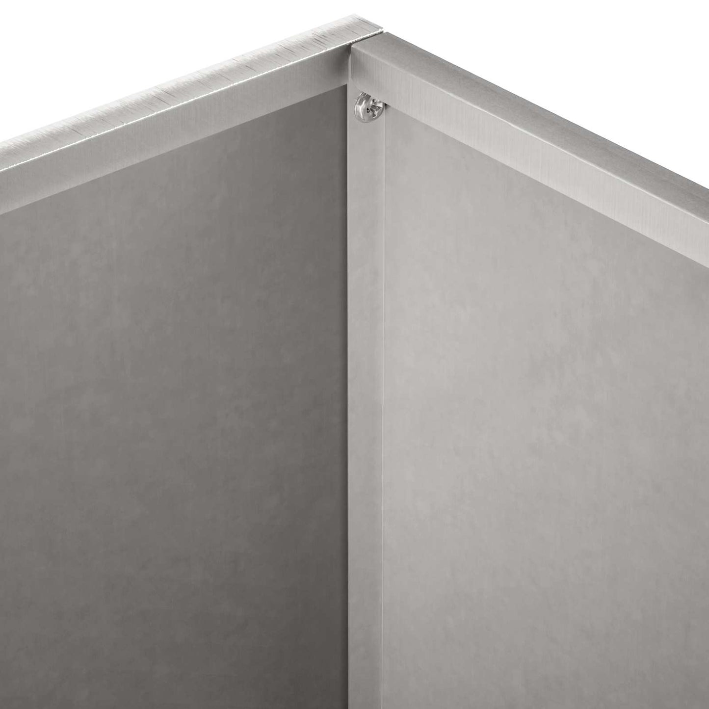 vidaXL Γλάστρα Κήπου 2 τμχ. Ασημί 40 x 40 x 30 cm Ανοξείδωτο Ατσάλι