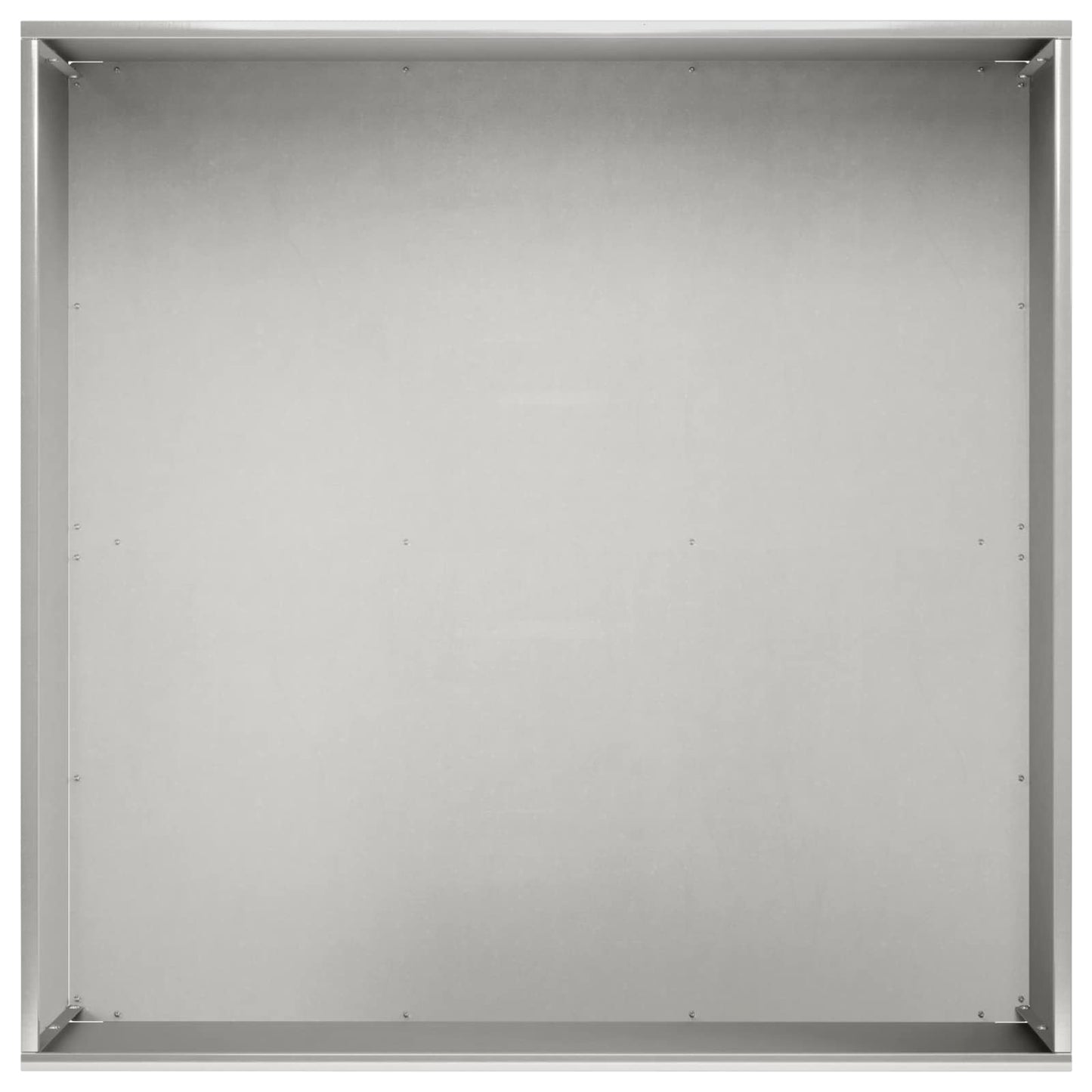 vidaXL Γλάστρα Κήπου 2 τμχ. Ασημί 40 x 40 x 30 cm Ανοξείδωτο Ατσάλι