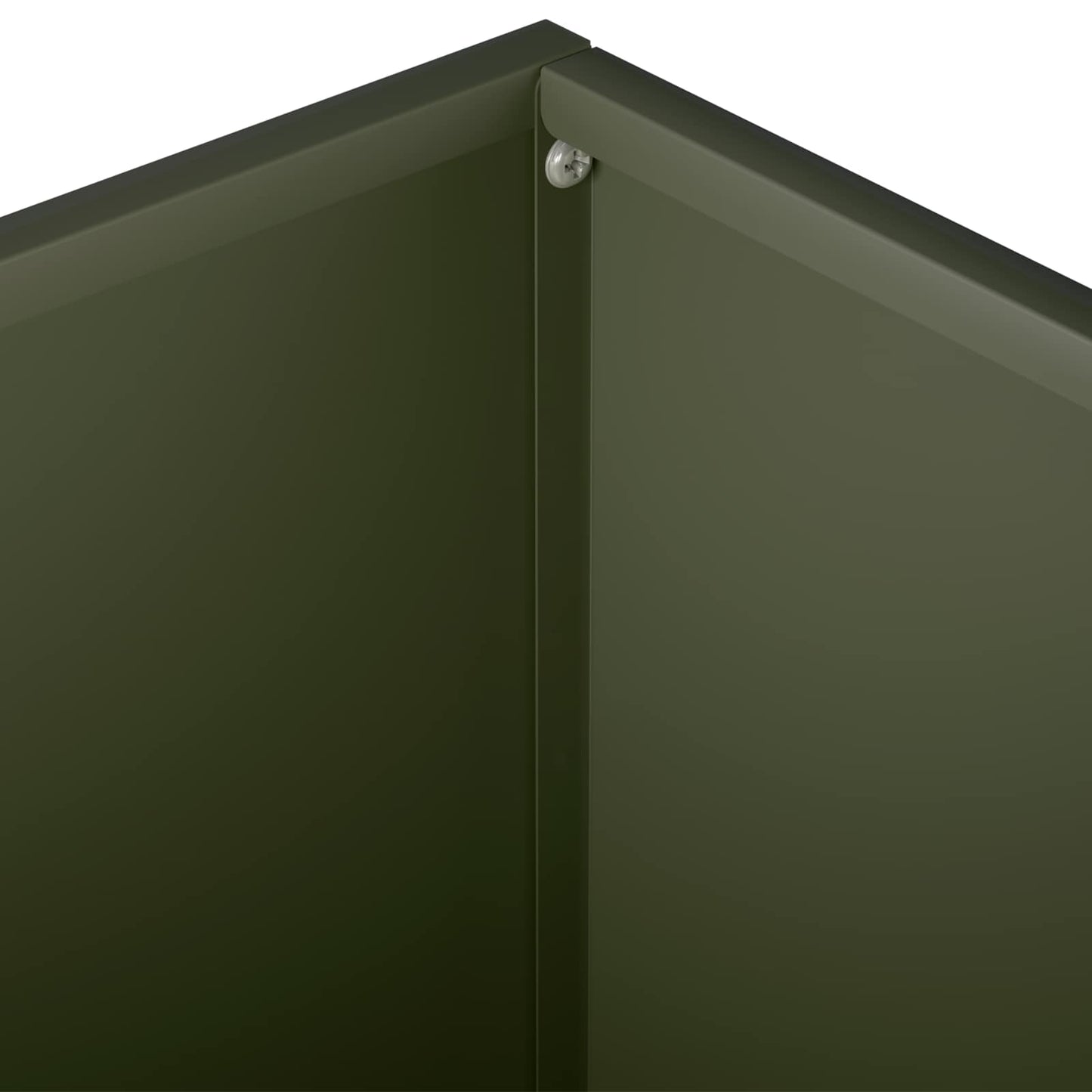 vidaXL Γλάστρα Κήπου Λαδί 60 x 60 x 30 cm Ψυχρής έλασης χάλυβας