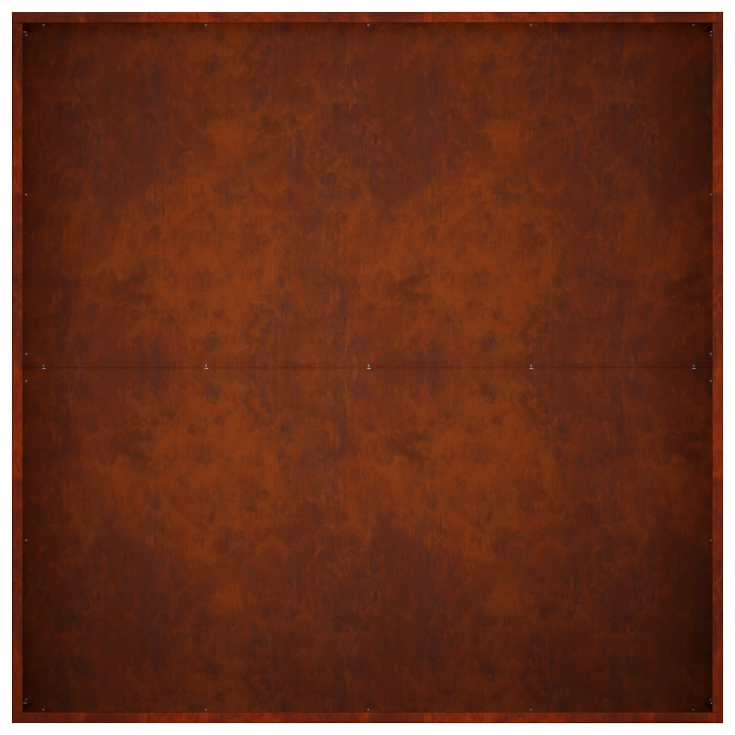 vidaXL Γλάστρα Κήπου 2 τμχ. Σκ rusty 80 x 80 x 30 cm