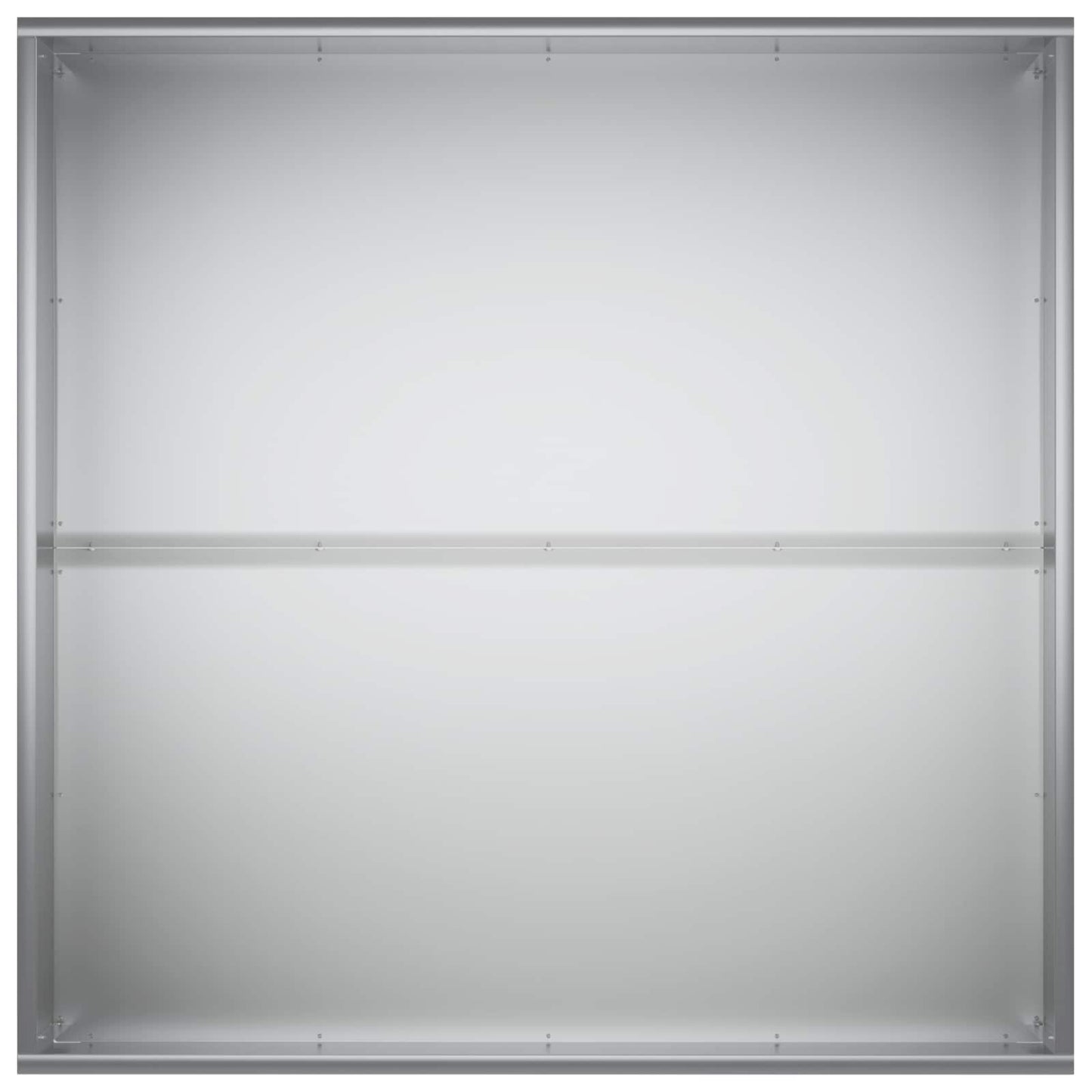 vidaXL Γλάστρα Κήπου 2 τμχ. Ασημί 80 x 80 x 40 cm