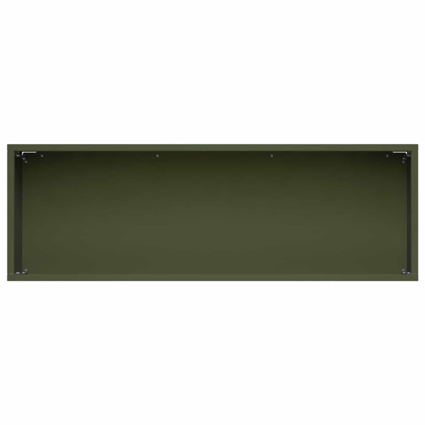 vidaXL Γλάστρα Κήπου Λαδί 40 x 20 x 20 εκ. Ψυχρής έλασης χάλυβας