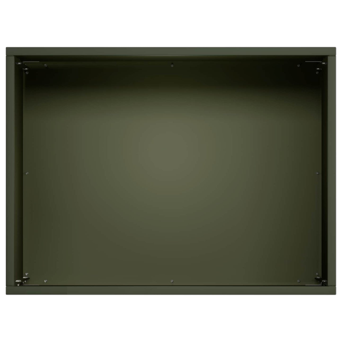 vidaXL Γλάστρα Κήπου Λαδί 40 x 30 x 30 εκ Ψυχρής έλασης χάλυβας