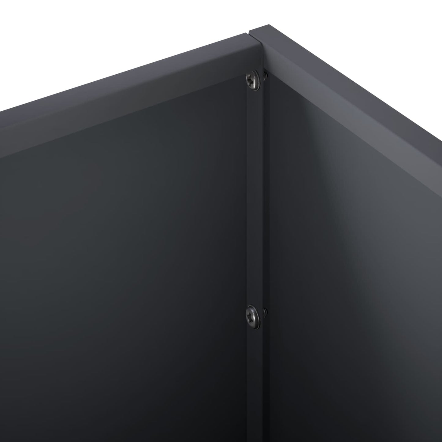 vidaXL Γλάστρα Κήπου Ανθρακί 100 x 30 x 30 cm Ψυχρής έλασης χάλυβας