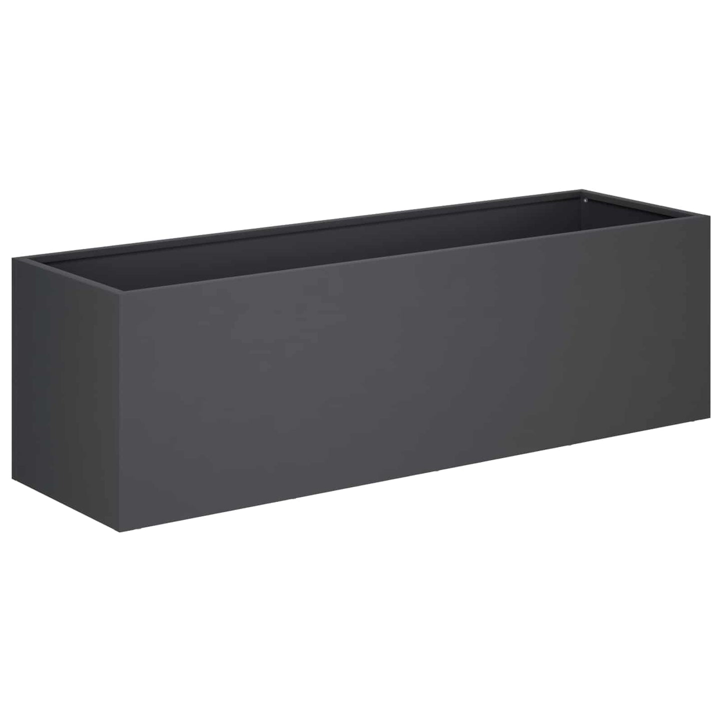 vidaXL Γλάστρα Κήπου Ανθρακί 100 x 30 x 30 cm Ψυχρής έλασης χάλυβας