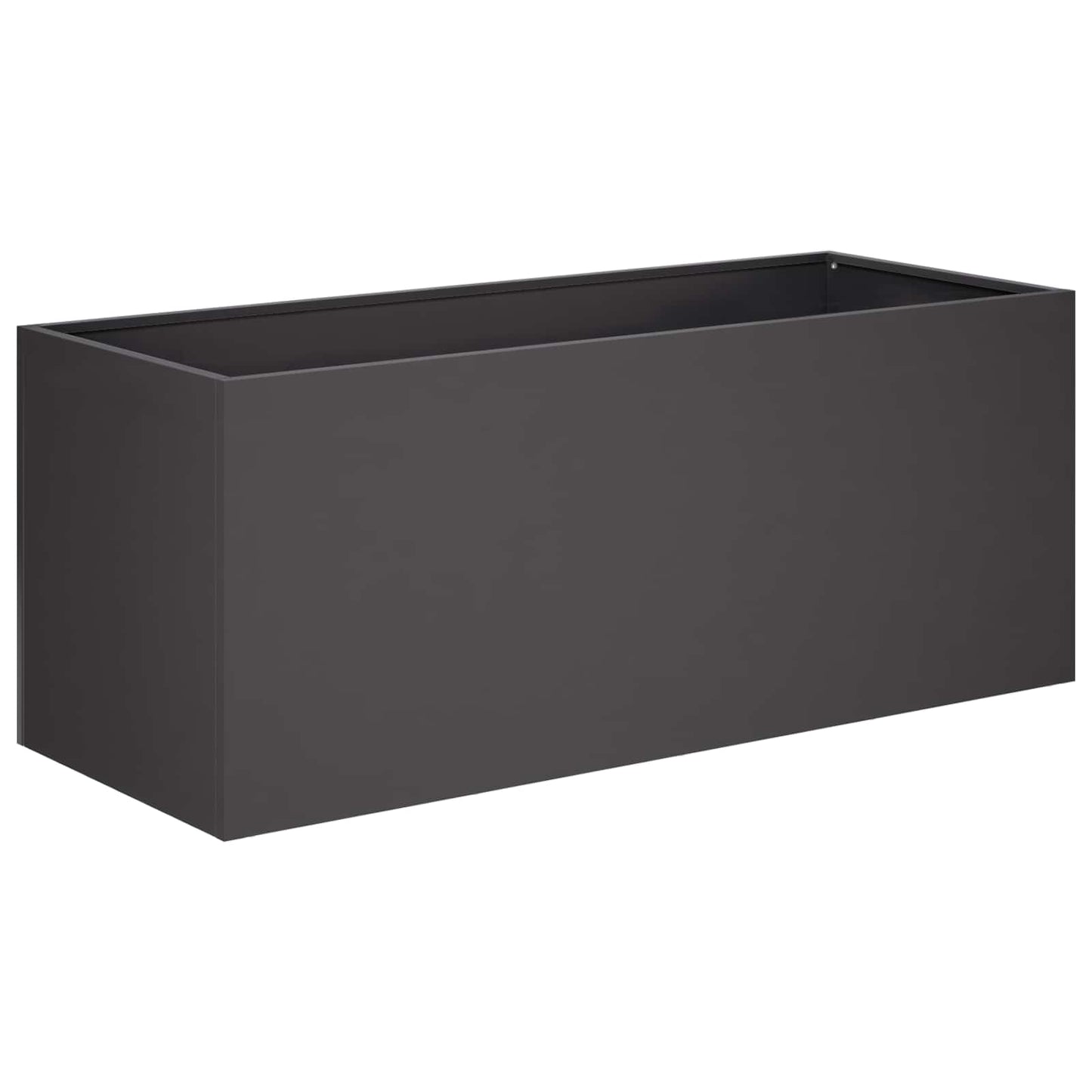 vidaXL Γλάστρα Κήπου 2 τμχ. Μαύρο 80 x 40 x 40 cm