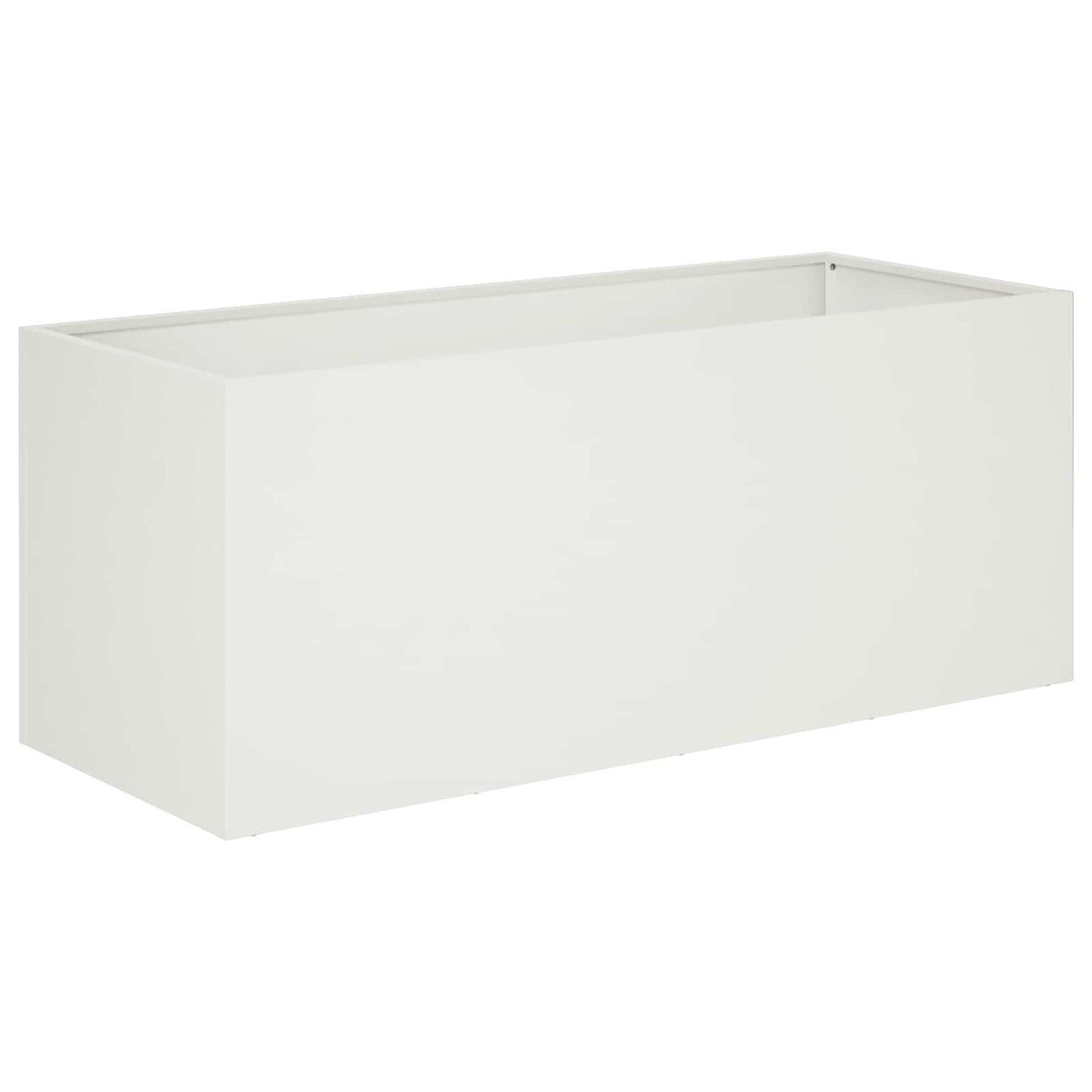 vidaXL Γλάστρα Κήπου 2 τμχ. Λευκό 80 x 40 x 40 cm