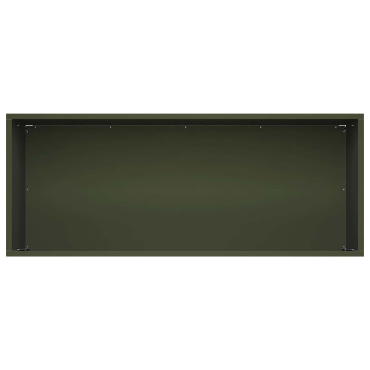 vidaXL Γλάστρα Κήπου Λαδί 80 x 40 x 40 cm Ψυχρής έλασης χάλυβας