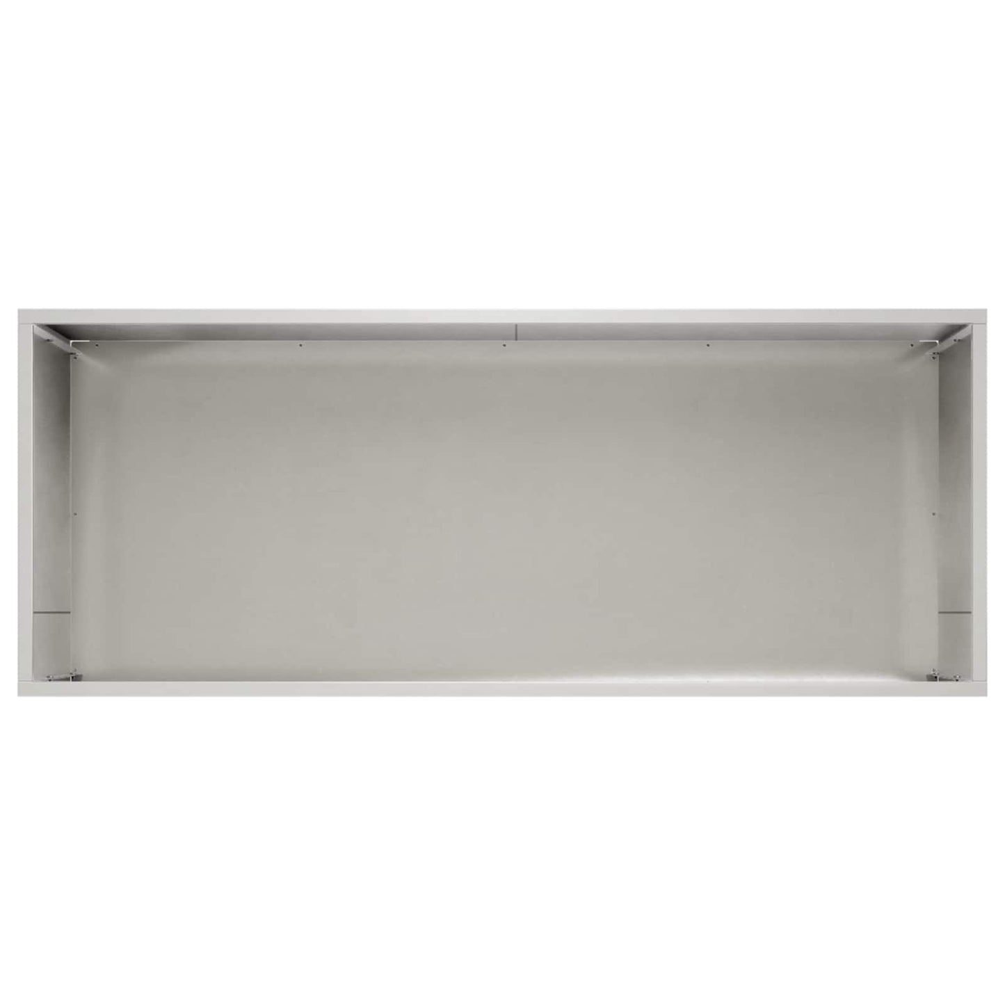 vidaXL Γλάστρα Κήπου 2 τμχ. Ασημί 80 x 40 x 40 cm Ανοξείδωτο Ατσάλι