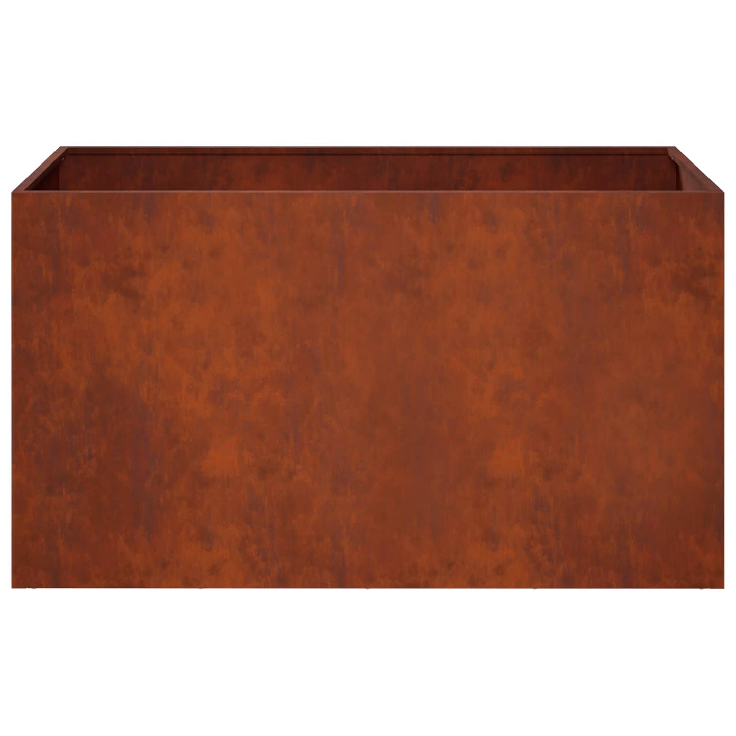 vidaXL Γλάστρα Κήπου Σκ rusty 100 x 50 x 50 cm