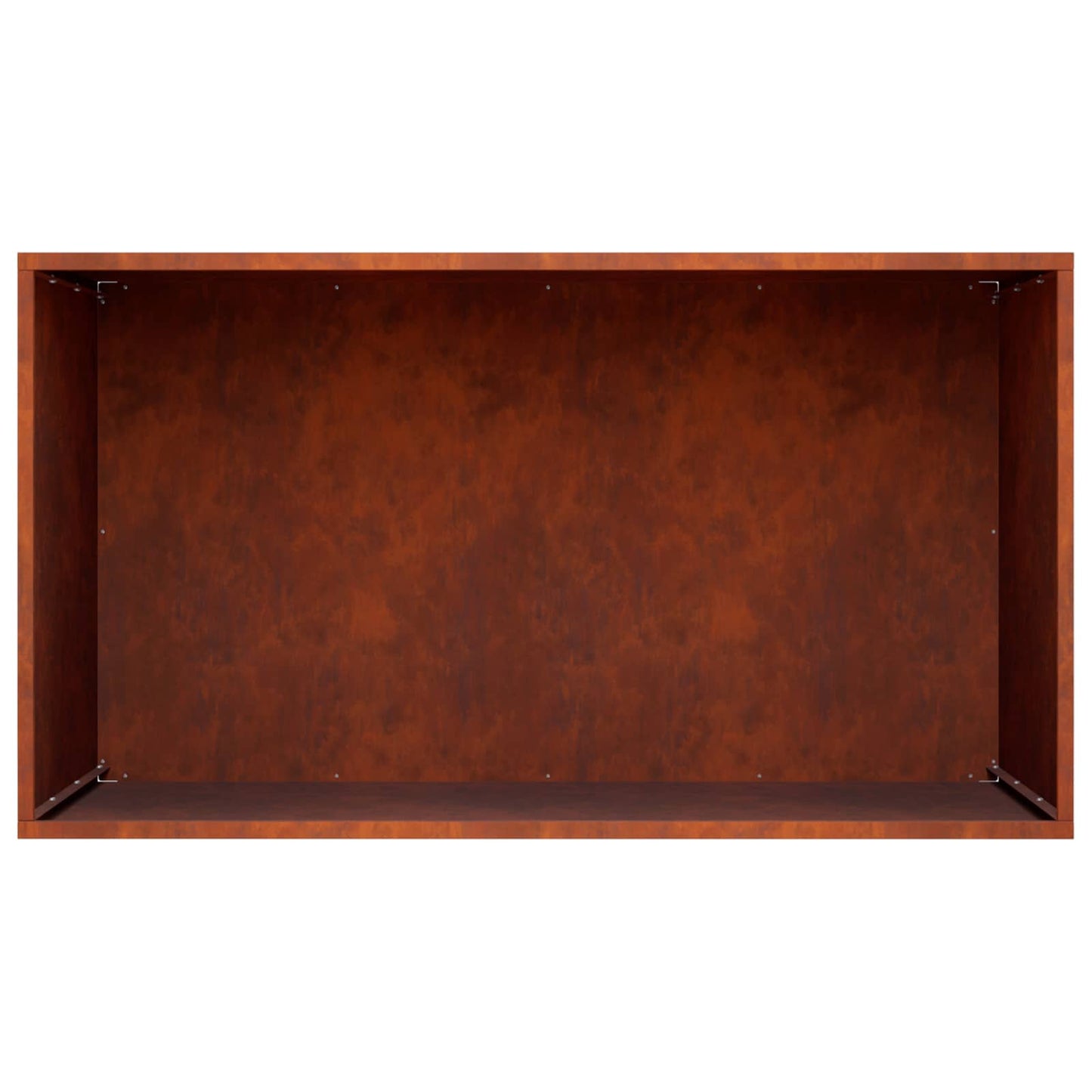 vidaXL Γλάστρα Κήπου Σκ rusty 100 x 50 x 50 cm