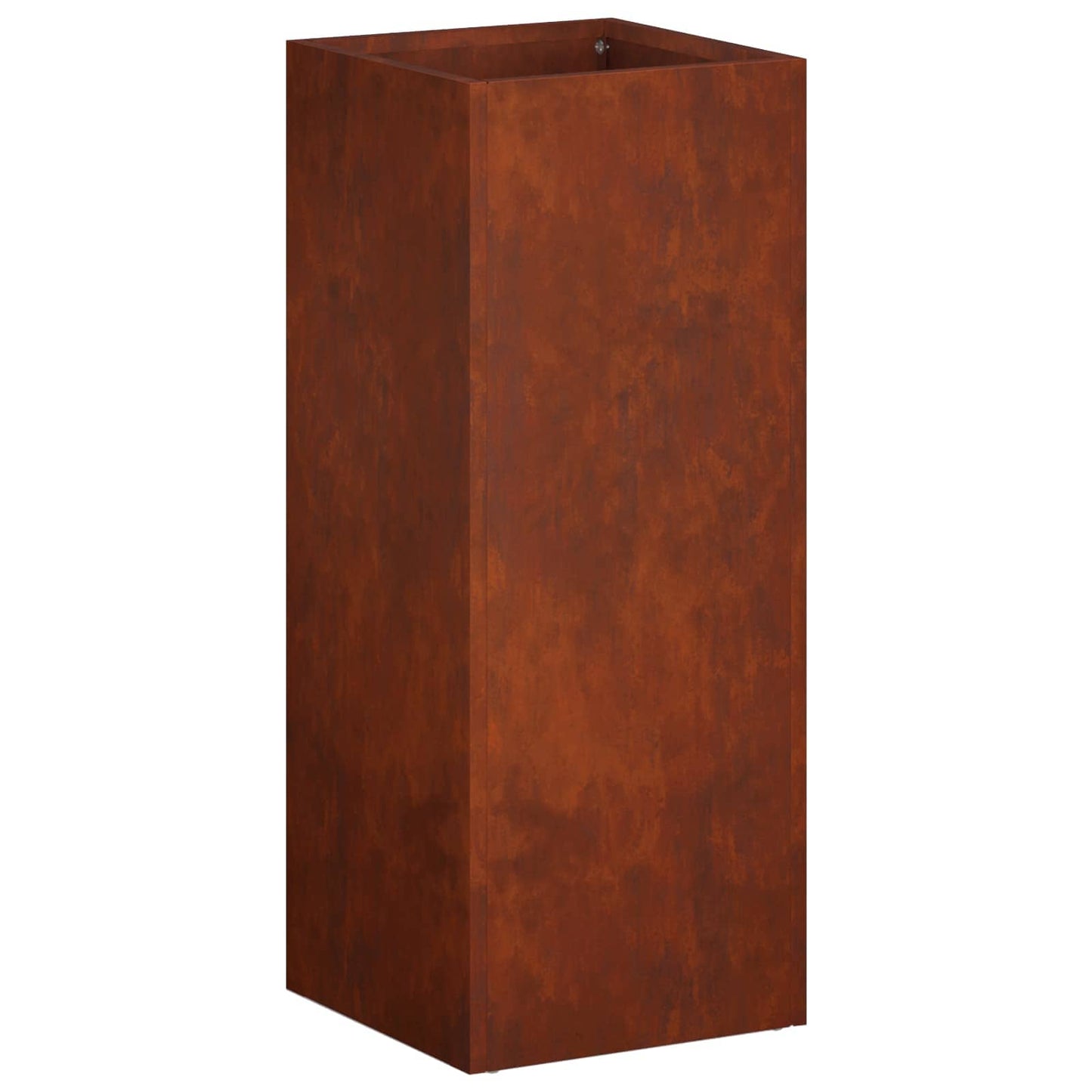 vidaXL Γλάστρα Κήπου 2 τμχ. Σκ rusty 20 x 20 x 50 εκ.