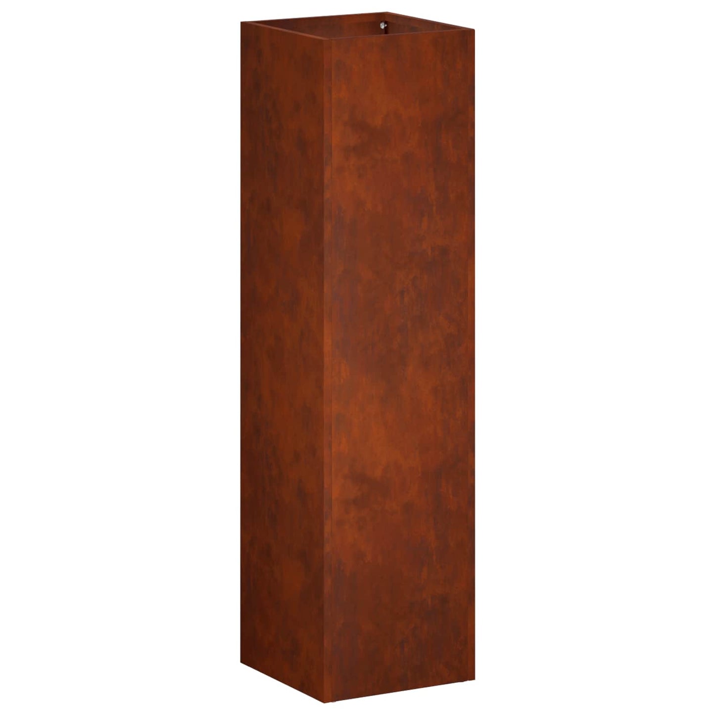 vidaXL Γλάστρα Κήπου 2 τμχ. Σκ rusty 20 x 20 x 75 εκ.