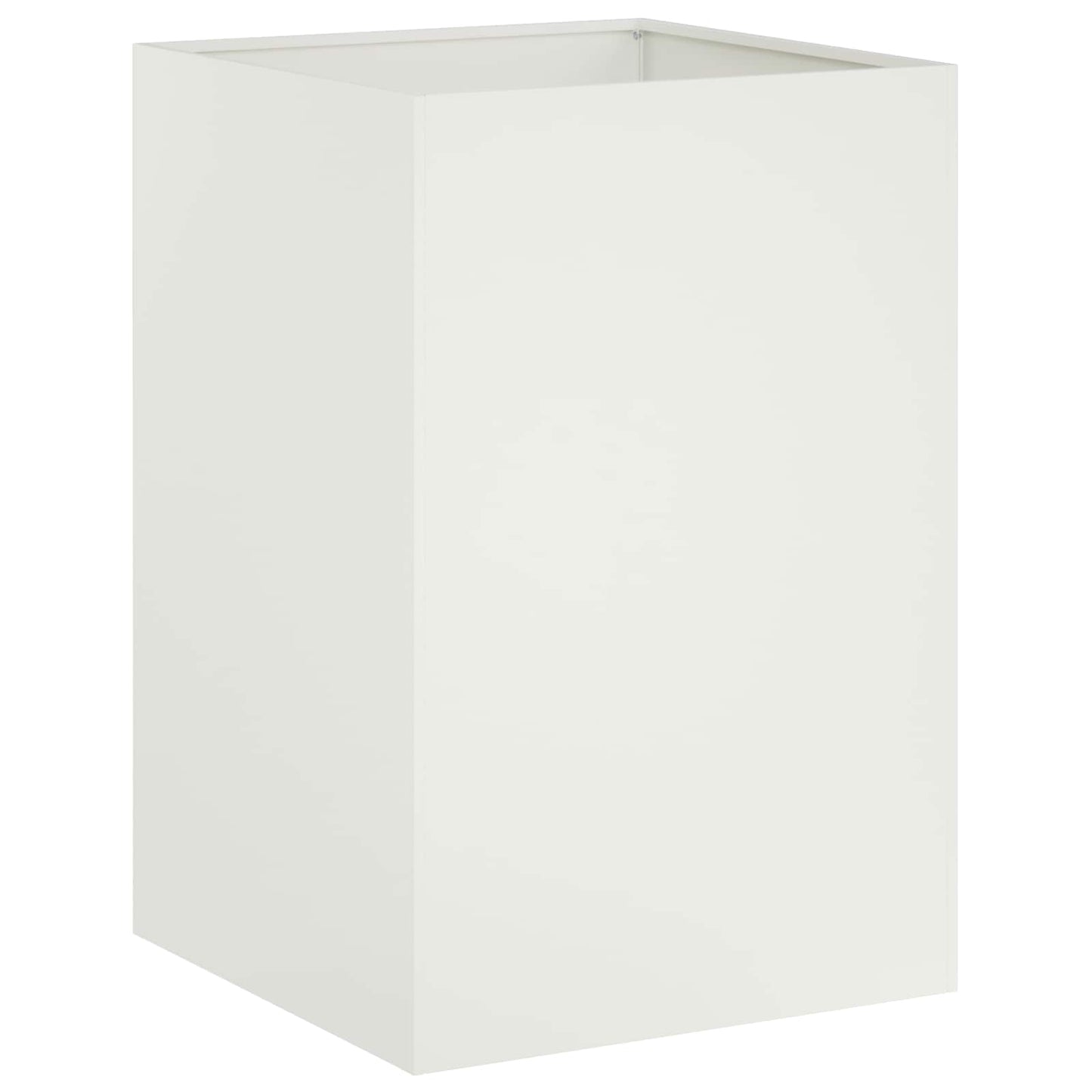 vidaXL Γλάστρα Κήπου 2 τμχ. Λευκό 40 x 40 x 75 cm