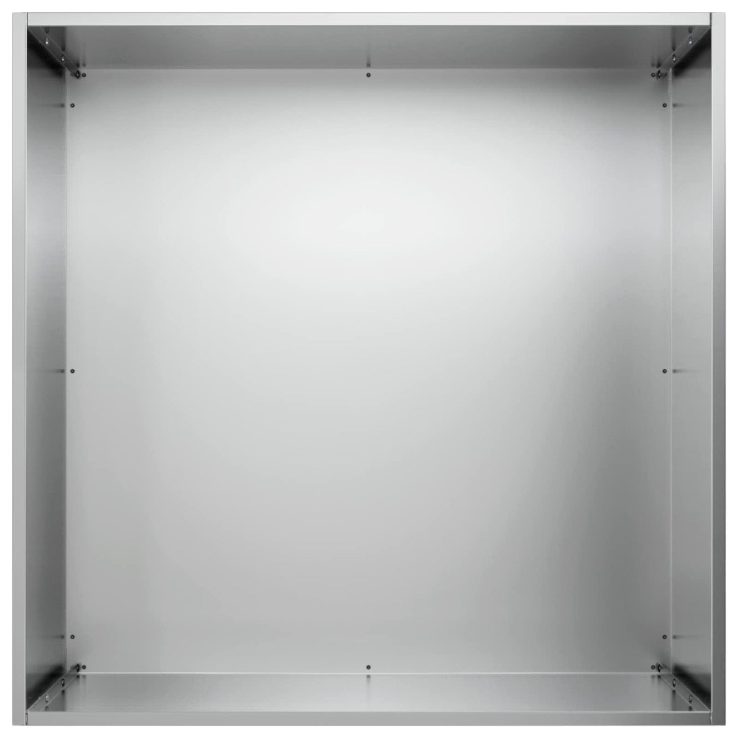 vidaXL Γλάστρα Κήπου Ασημί 50 x 50 x 75 cm Γαλβανισμένος Χάλυβας