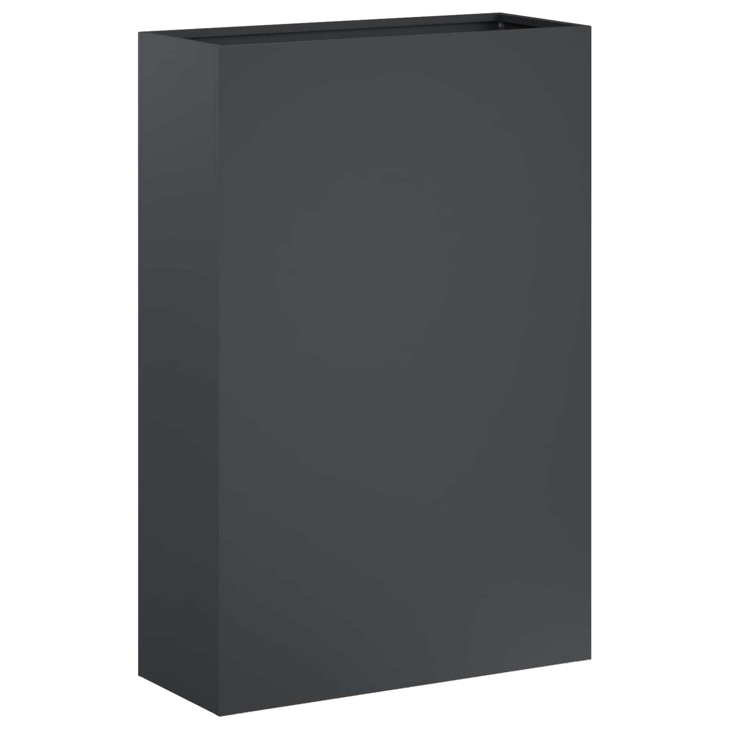 vidaXL Γλάστρα Κήπου Ανθρακί 40 x 20 x 75 εκ. Ψυχρής έλασης χάλυβας