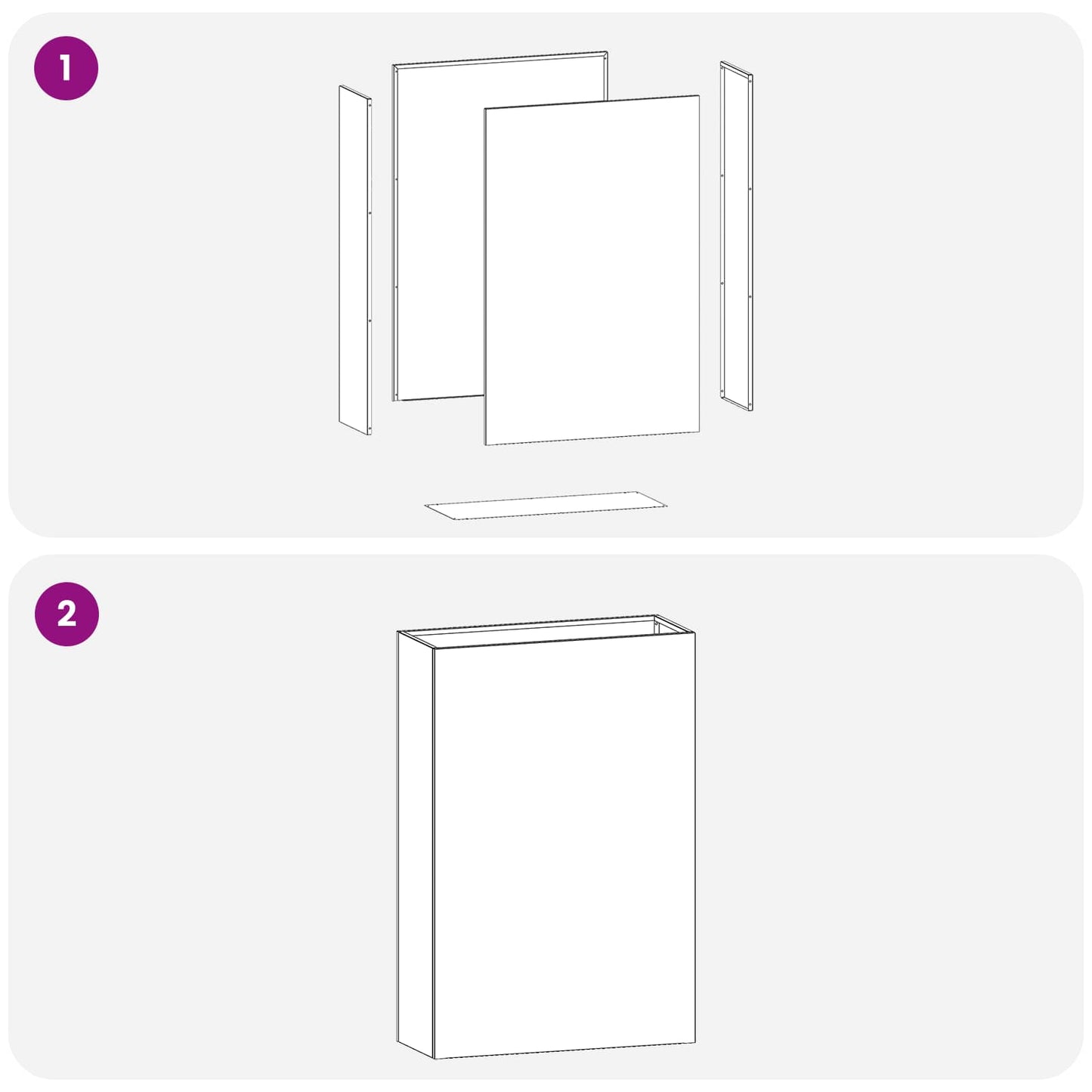 vidaXL Γλάστρα Κήπου 2 τμχ. Λαδί 40 x 20 x 75 εκ.