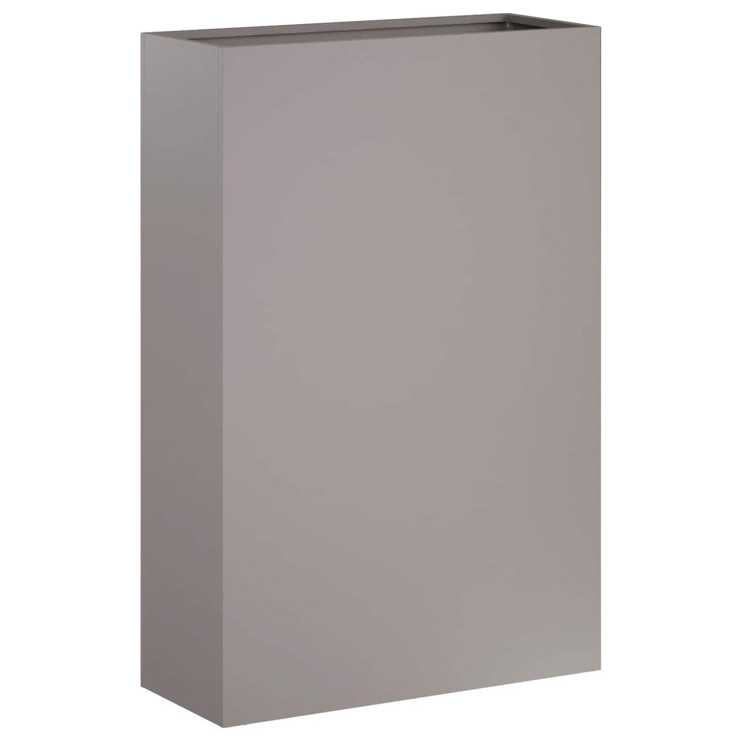 vidaXL Γλάστρα Κήπου 2 τμχ. Σκ rusty 40 x 20 x 75 εκ.