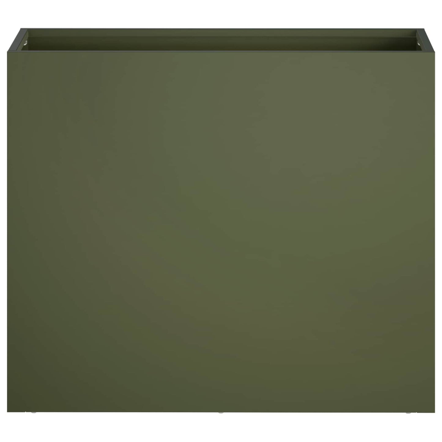 vidaXL Γλάστρα Κήπου 2 τμχ. Λαδί 50 x 20 x 40 εκ.