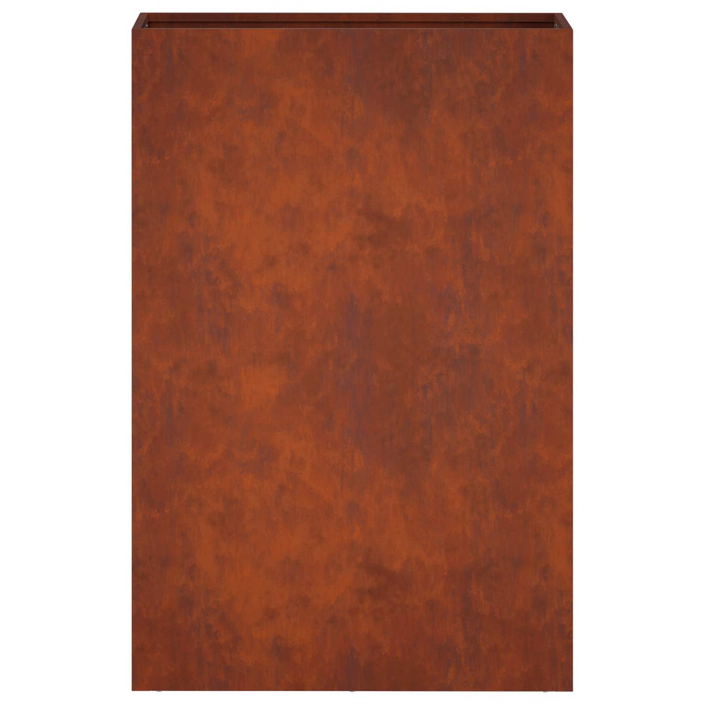 vidaXL Γλάστρα Κήπου 2 τμχ. Σκ rusty 50 x 20 x 75 εκ.