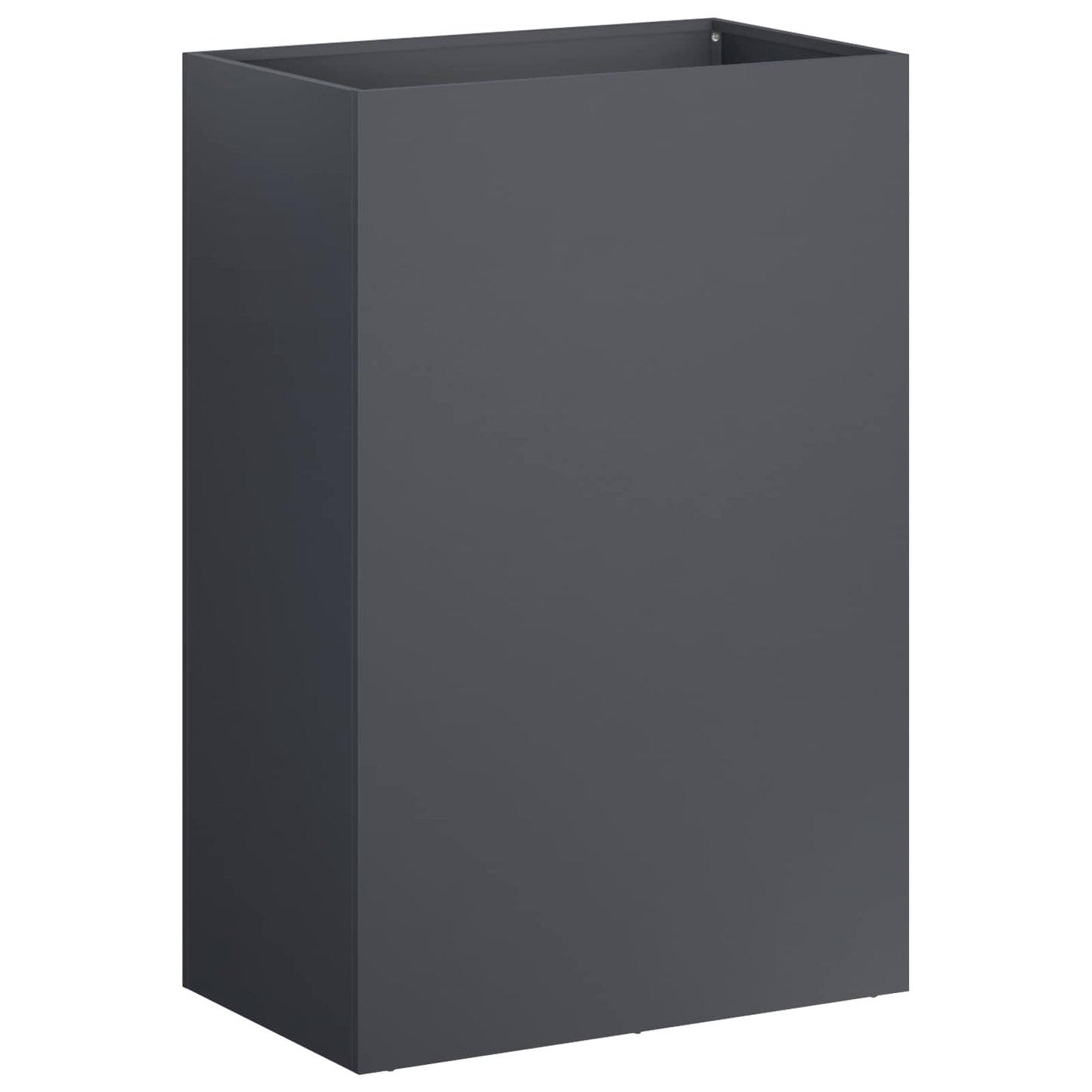 vidaXL Γλάστρα Κήπου Ανθρακί 40 x 30 x 75 cm Ψυχρής έλασης χάλυβας