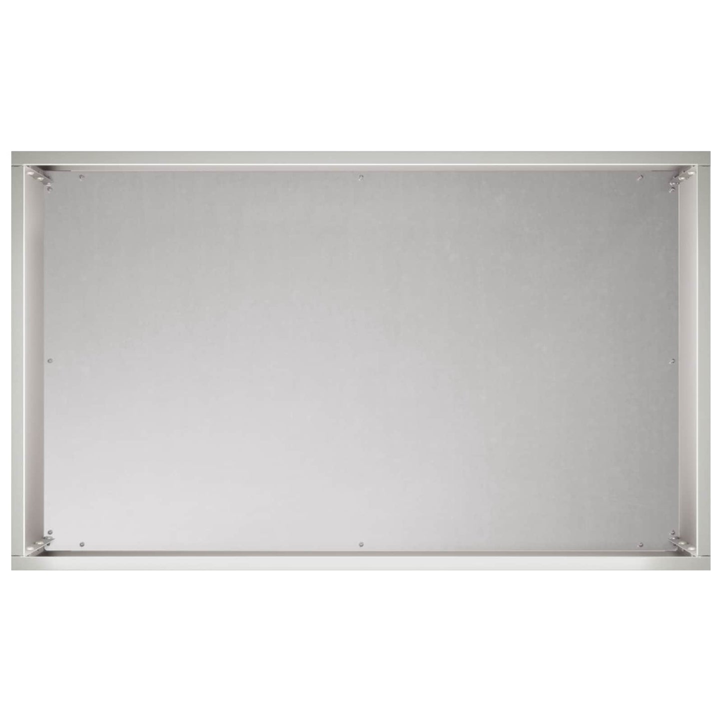 vidaXL Γλάστρα Κήπου Ασημί 50 x 30 x 40 εκ. Ανοξείδωτο Ατσάλι