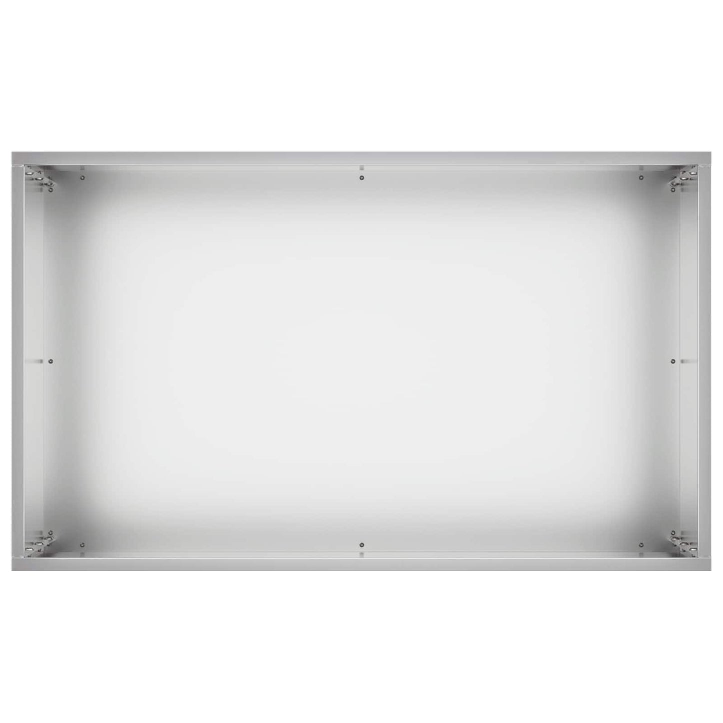 vidaXL Γλάστρα Κήπου Ασημί 50 x 30 x 40 εκ. Γαλβανισμένος Χάλυβας