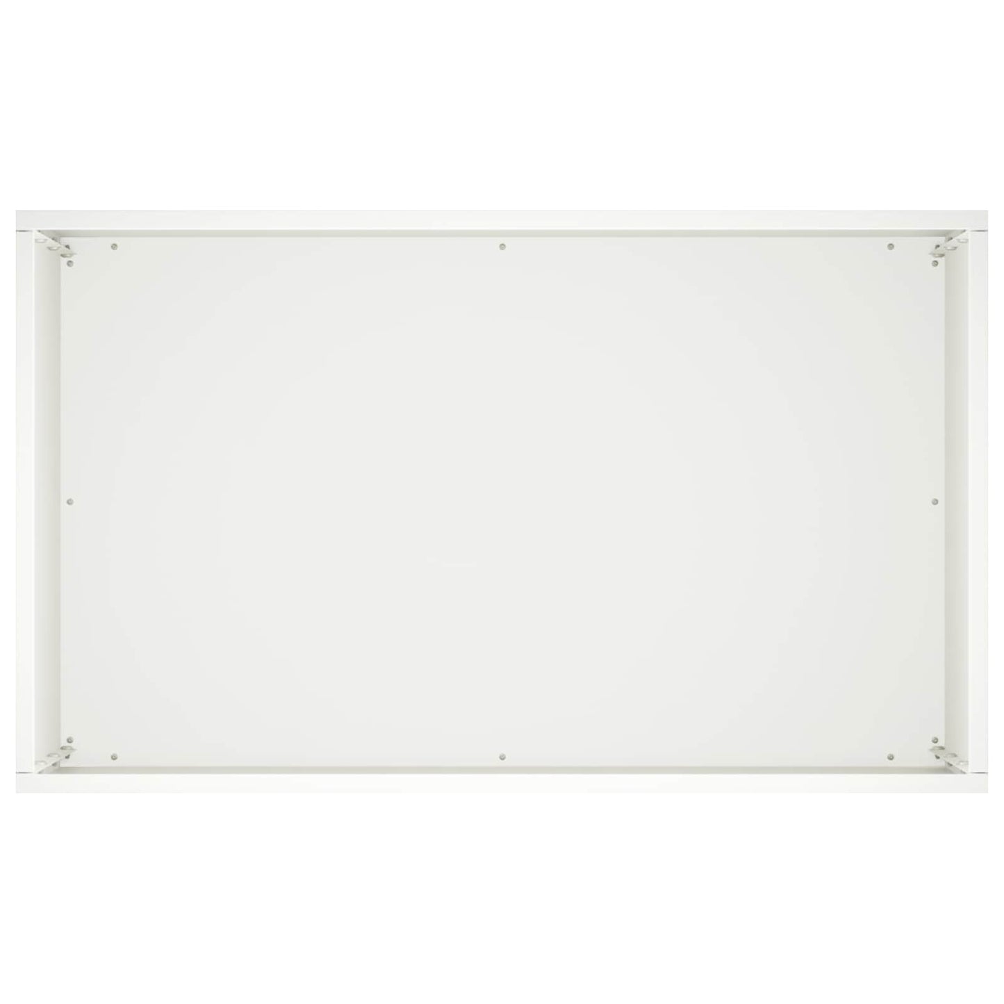 vidaXL Γλάστρα Κήπου Λευκό 50 x 30 x 50 cm Ψυχρής έλασης χάλυβας