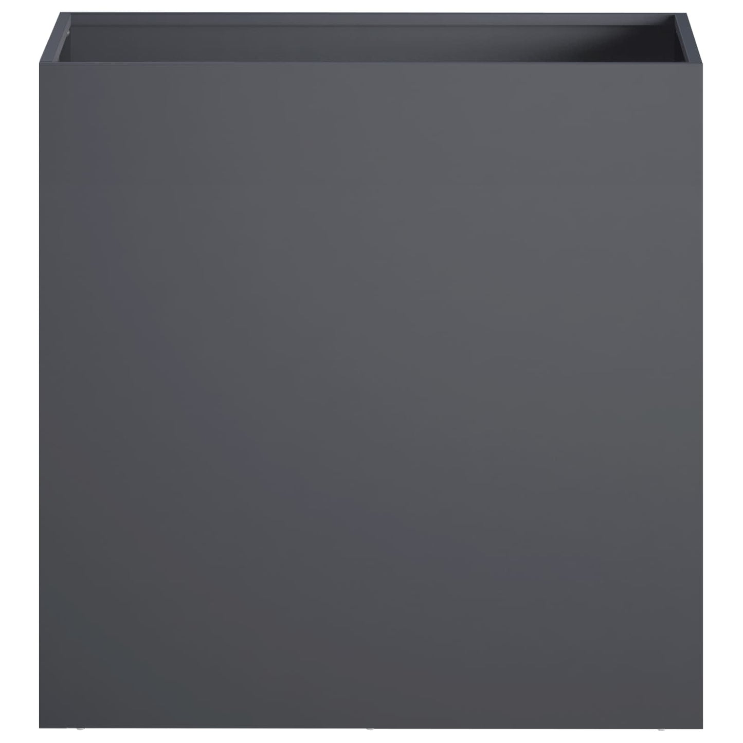 vidaXL Γλάστρα Κήπου Ανθρακί 50 x 30 x 50 cm Ψυχρής έλασης χάλυβας