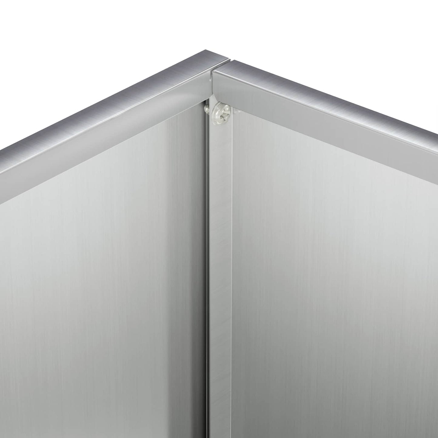 vidaXL Γλάστρα Κήπου Ασημί 50 x 30 x 50 cm Γαλβανισμένος Χάλυβας
