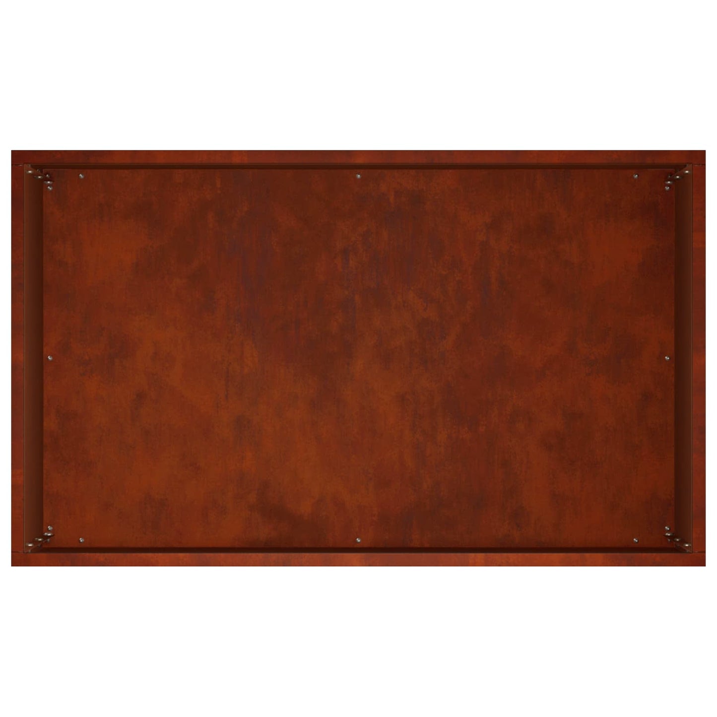 vidaXL Γλάστρα Κήπου Σκ rusty 50 x 30 x 50 cm