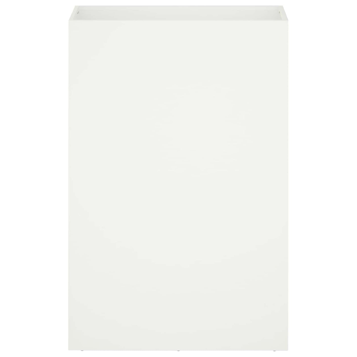 vidaXL Γλάστρα Κήπου 2 τμχ. Λευκό 50 x 30 x 75 εκ