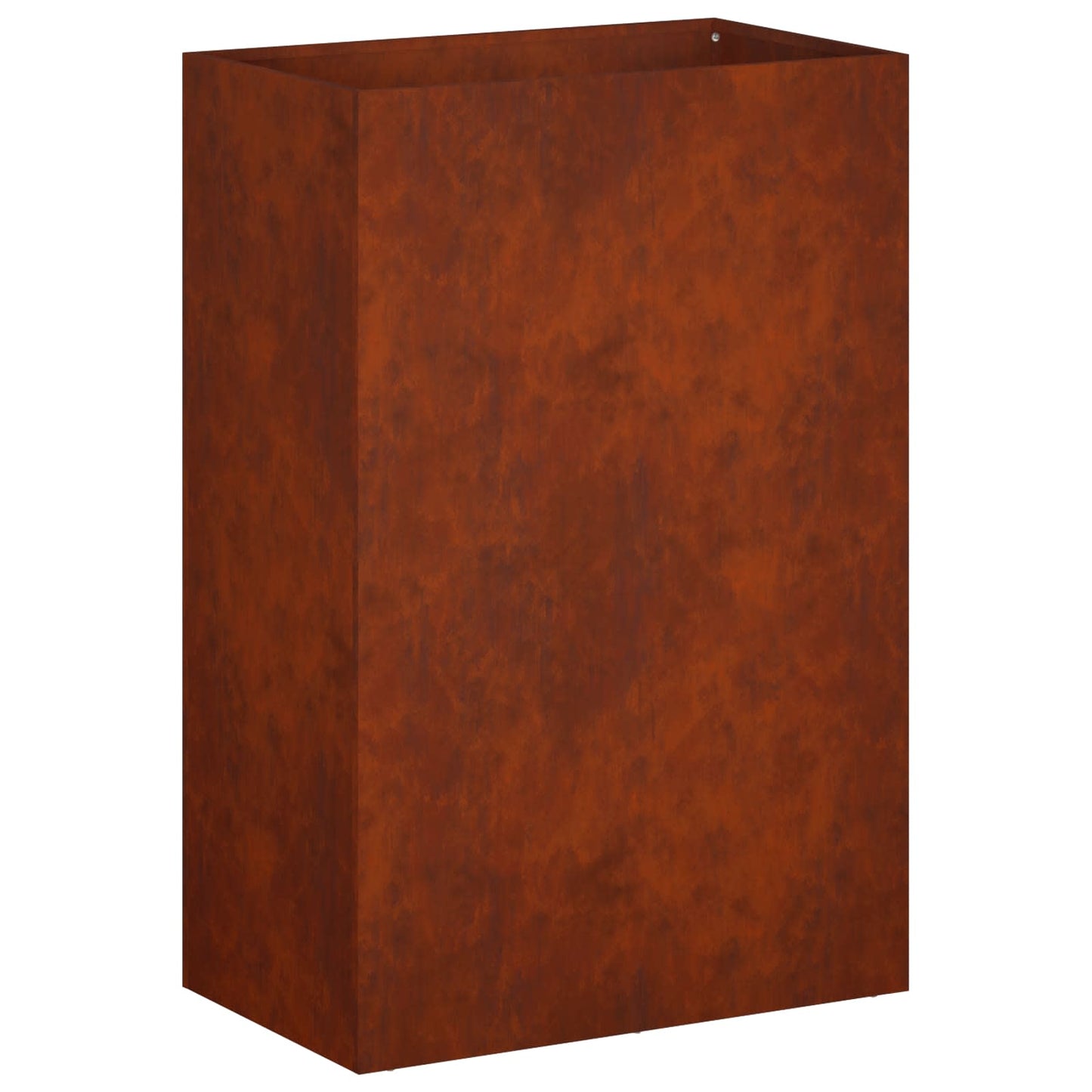 vidaXL Γλάστρα Κήπου 2 τμχ. Σκ rusty 50 x 30 x 75 εκ