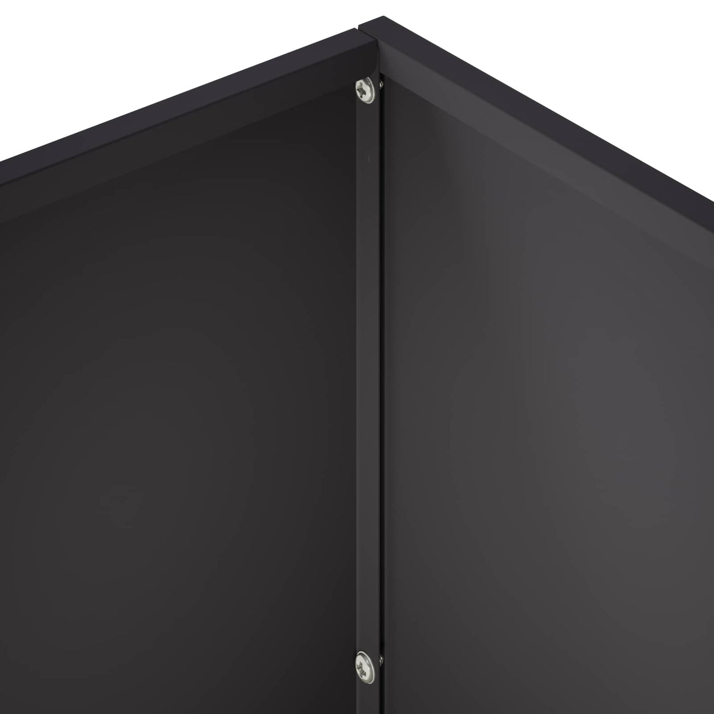 vidaXL Γλάστρα Κήπου 2 τμχ. Μαύρο 60 x 30 x 40 εκ.