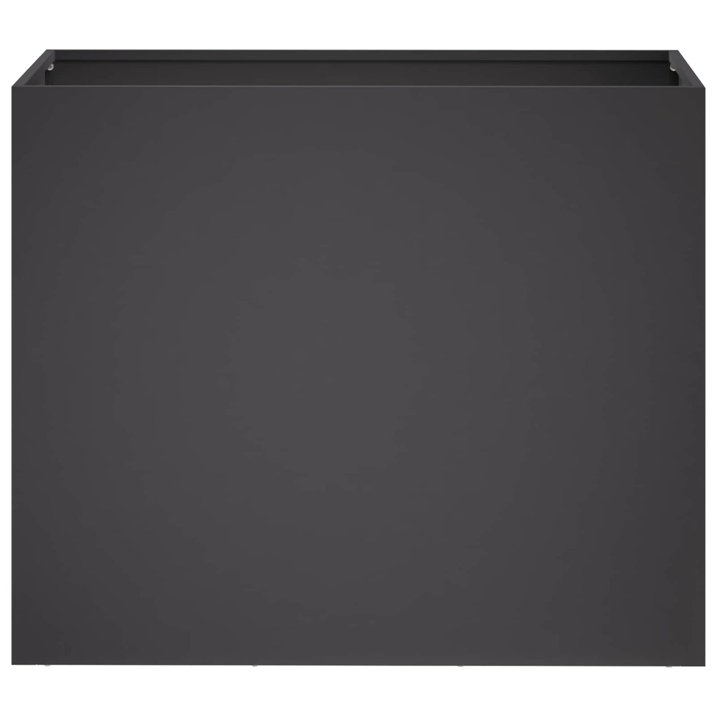vidaXL Γλάστρα Κήπου 2 τμχ. Μαύρο 60 x 30 x 40 εκ.