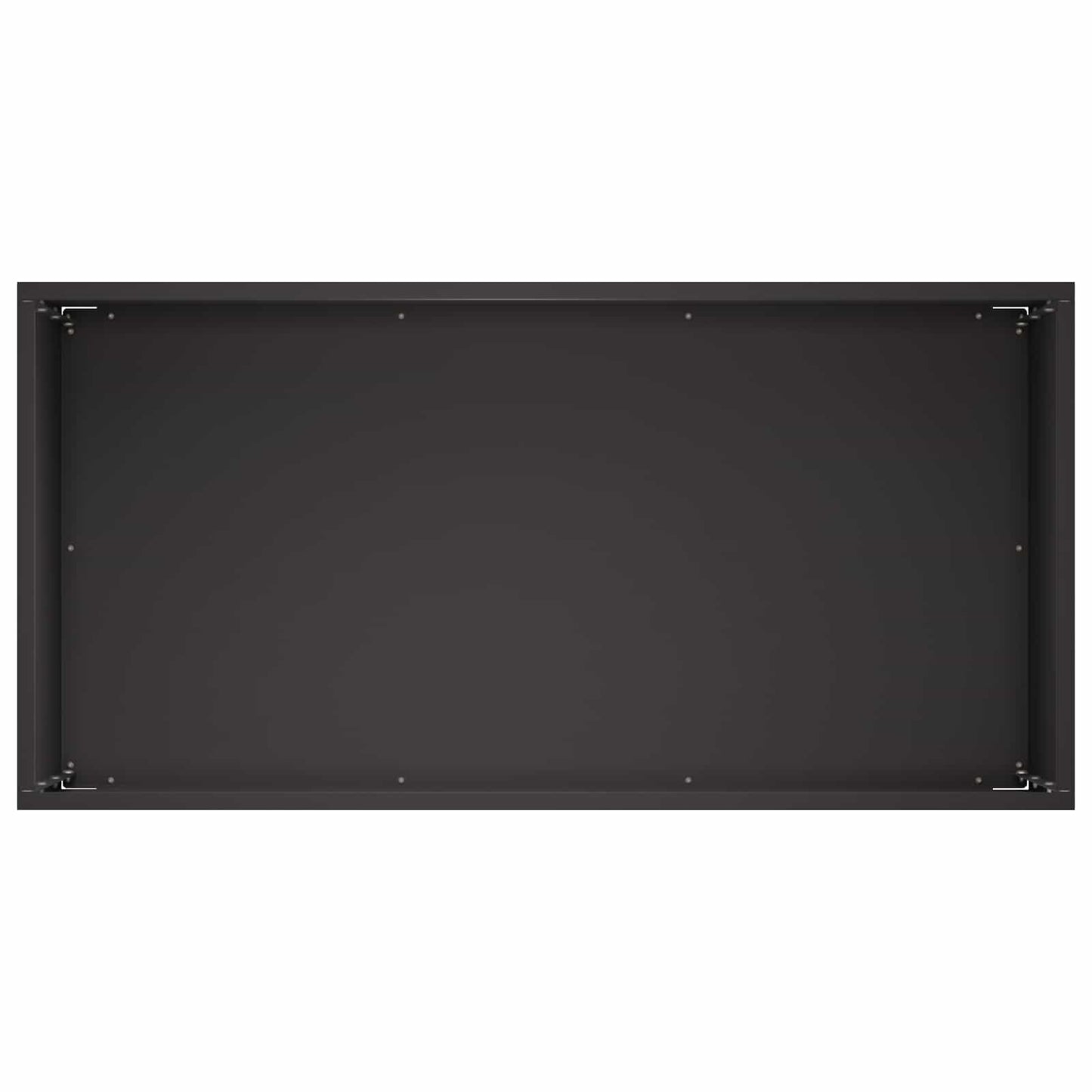 vidaXL Γλάστρα Κήπου 2 τμχ. Μαύρο 60 x 30 x 40 εκ.