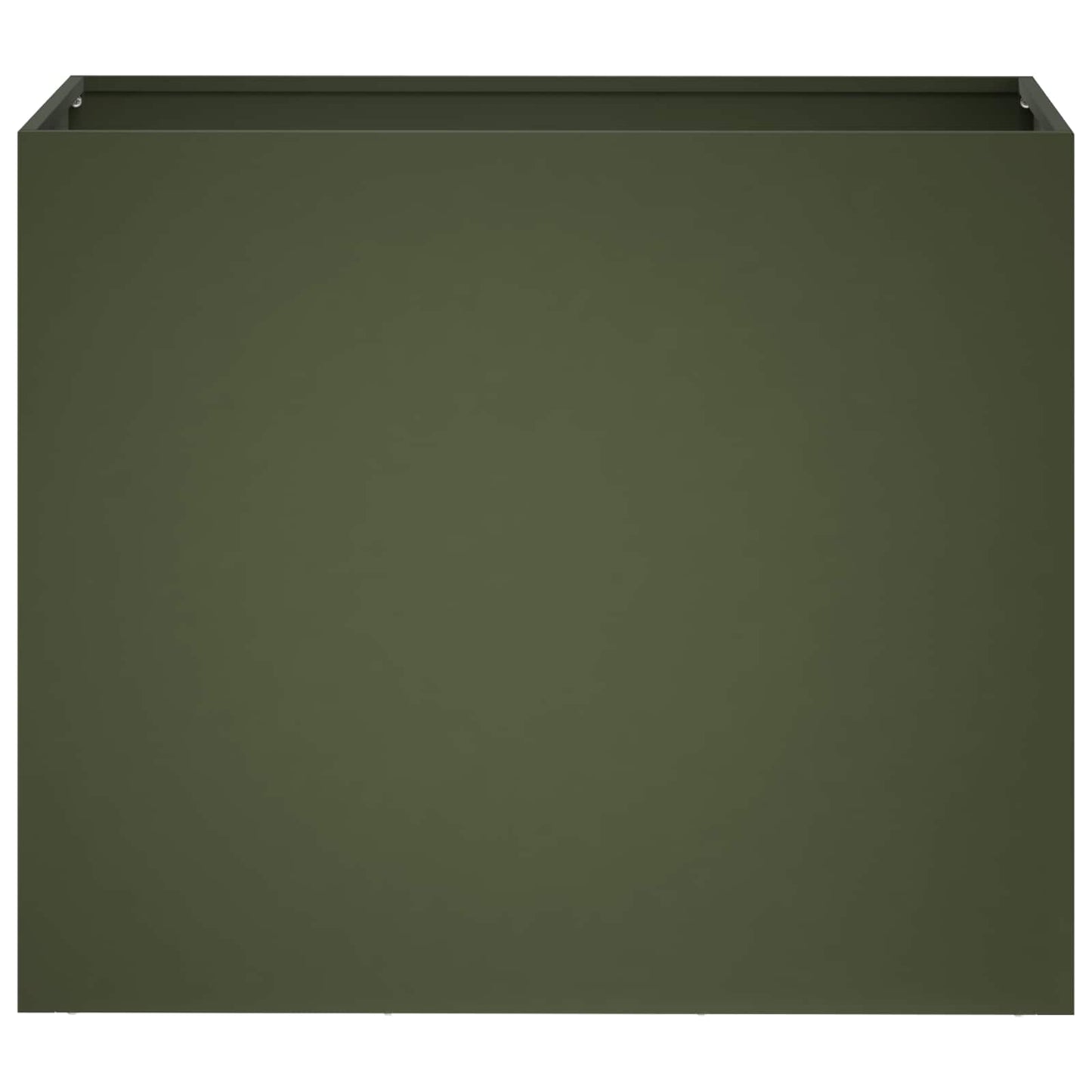 vidaXL Γλάστρα Κήπου Λαδί 60 x 30 x 40 εκ. Ψυχρής έλασης χάλυβας