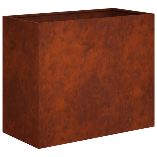 vidaXL Γλάστρα Κήπου Σκ rusty 60 x 30 x 40 εκ.