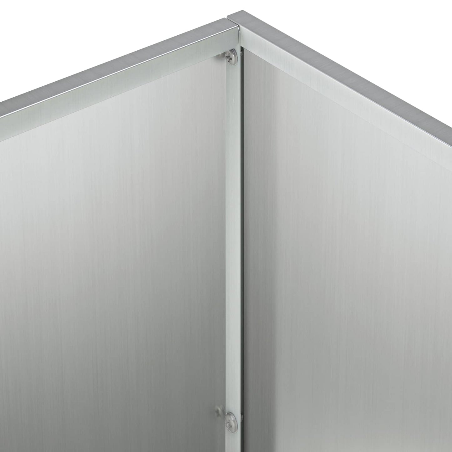 vidaXL Γλάστρα Κήπου Ασημί 60 x 30 x 50 εκ. Γαλβανισμένος Χάλυβας