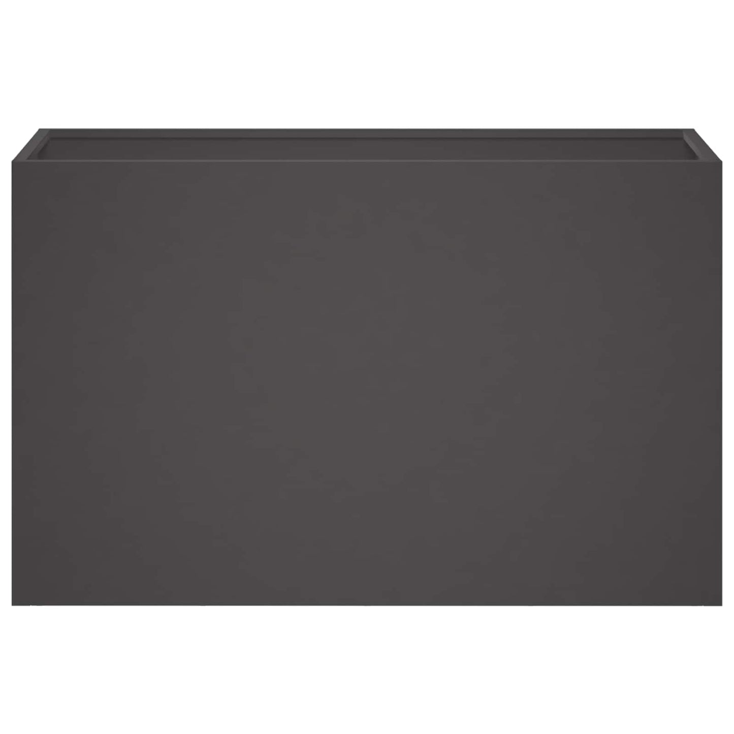 vidaXL Γλάστρα Κήπου 2 τμχ. Μαύρο 80 x 30 x 40 εκ