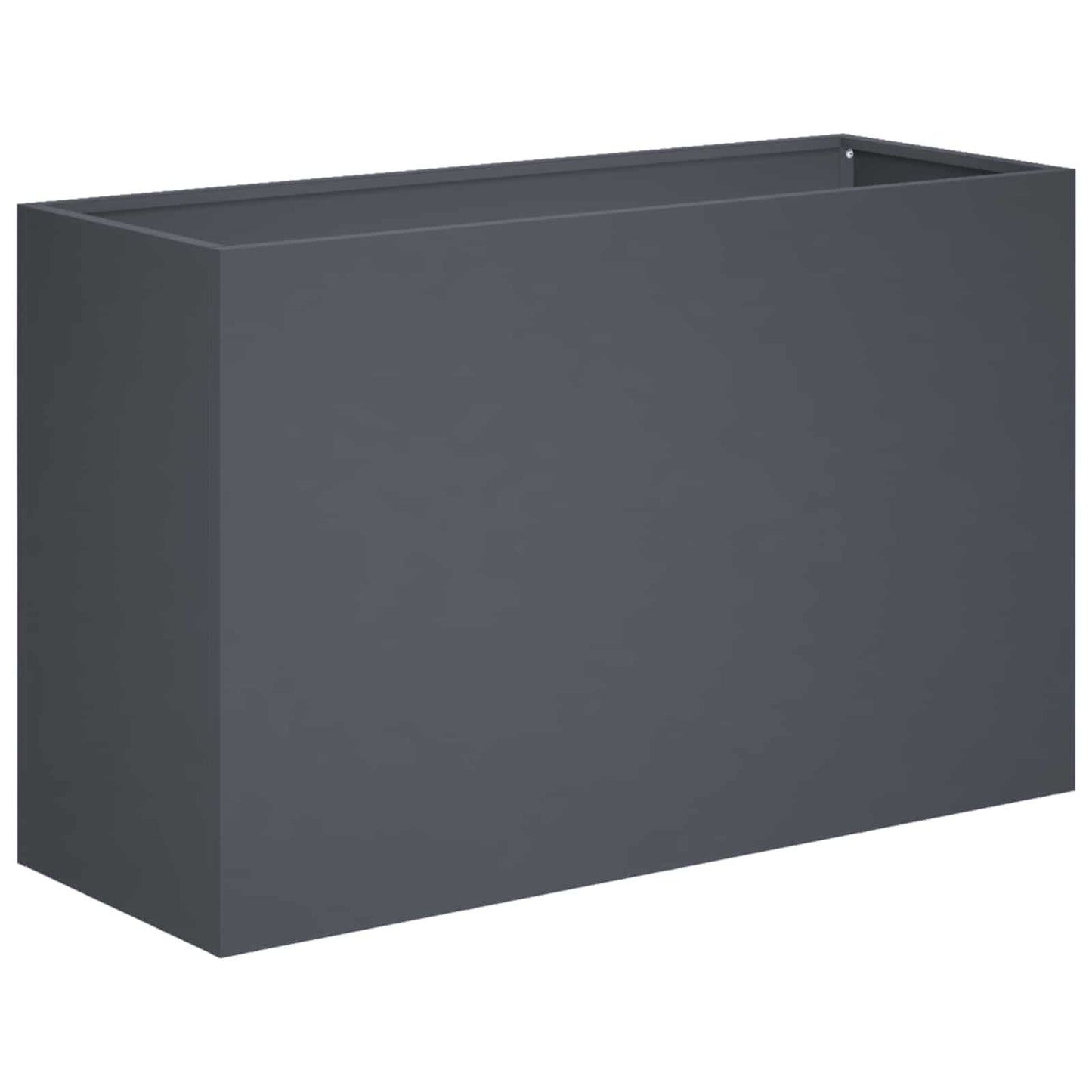 vidaXL Γλάστρα Κήπου Ανθρακί 80 x 30 x 50 εκ Ψυχρής έλασης χάλυβας