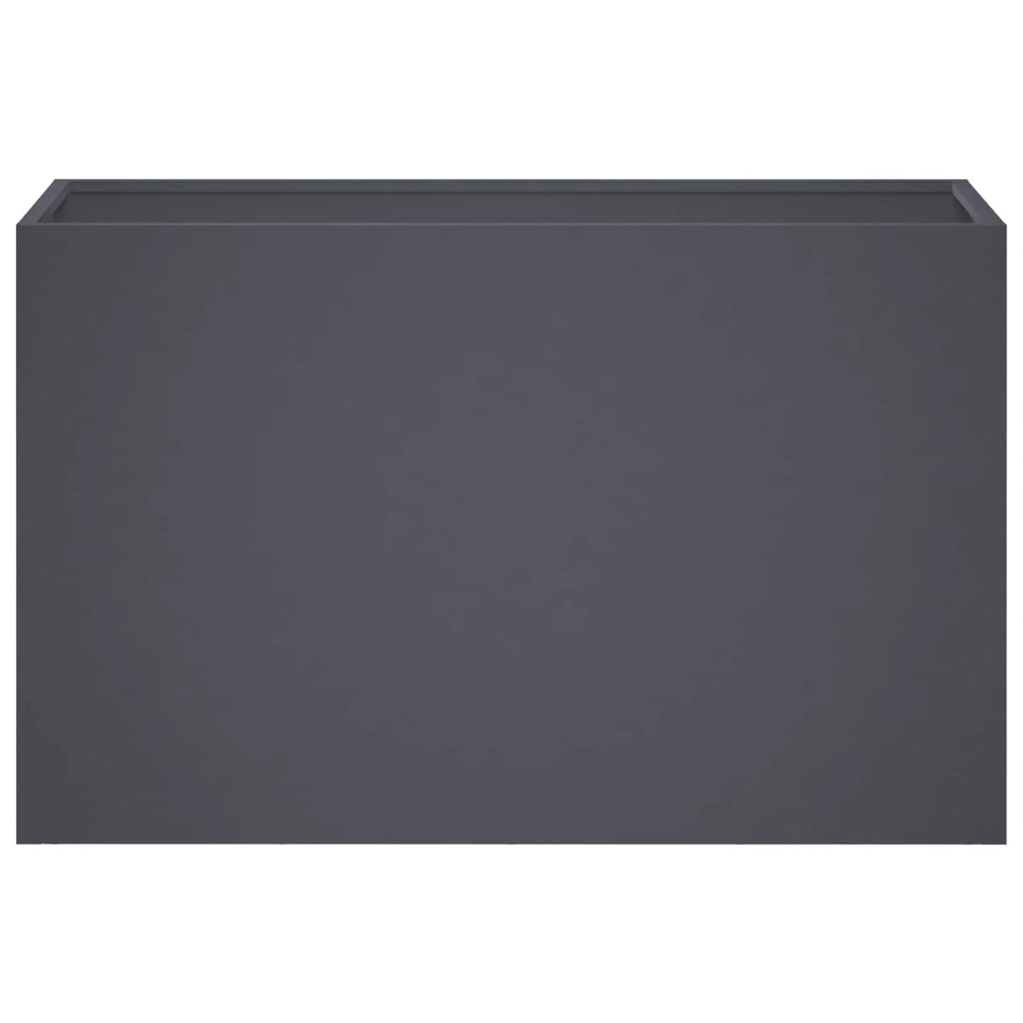 vidaXL Γλάστρα Κήπου Ανθρακί 80 x 30 x 50 εκ Ψυχρής έλασης χάλυβας