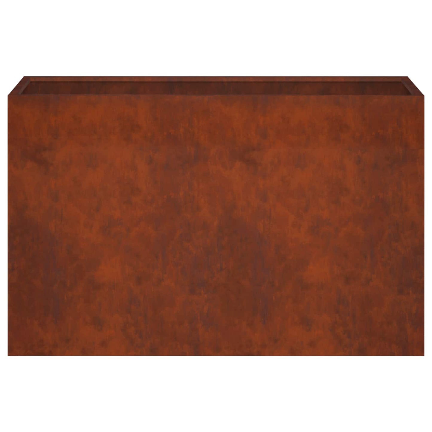 vidaXL Γλάστρα Κήπου Σκ rusty 80 x 30 x 50 εκ