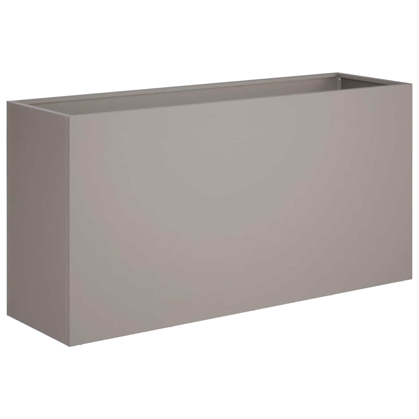 vidaXL Γλάστρα Κήπου Σκ rusty 100 x 30 x 40 εκ
