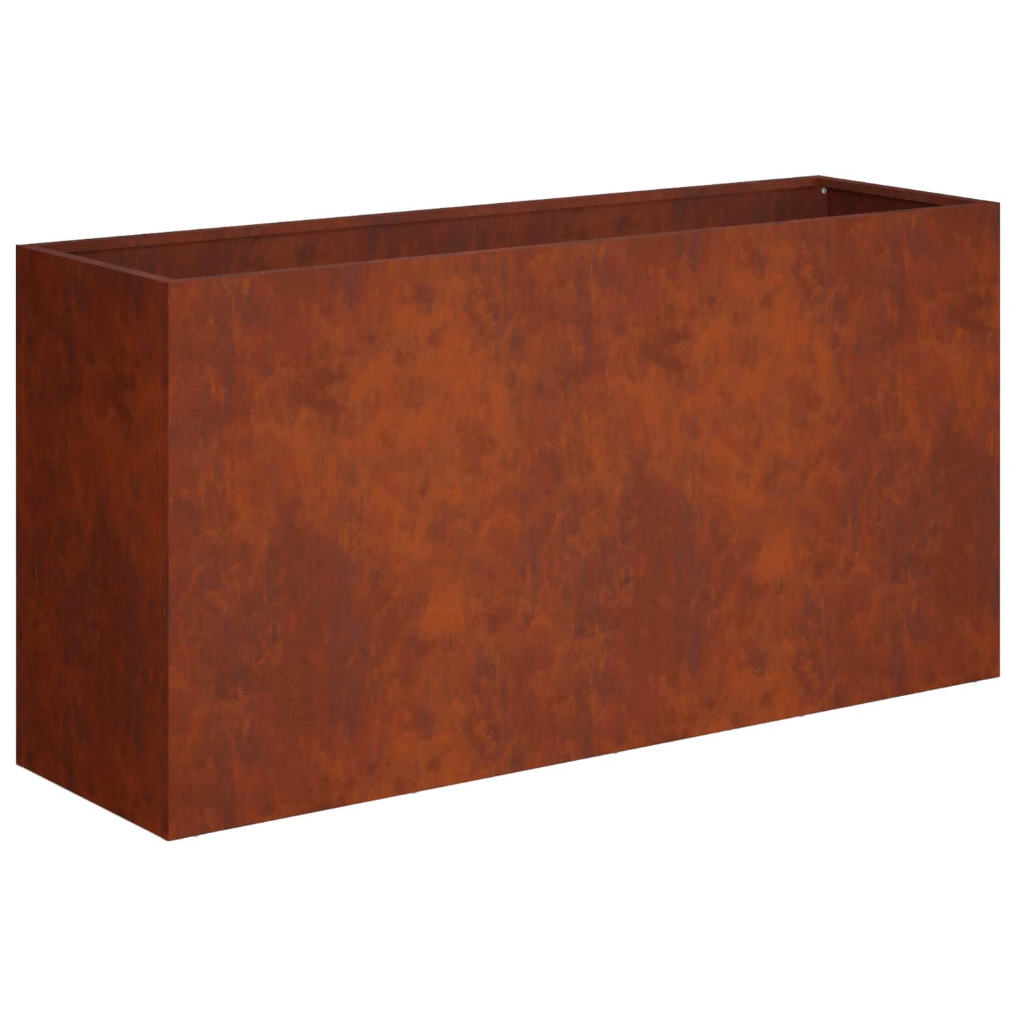 vidaXL Γλάστρα Κήπου 2 τμχ. Σκ rusty 100 x 30 x 40 εκ