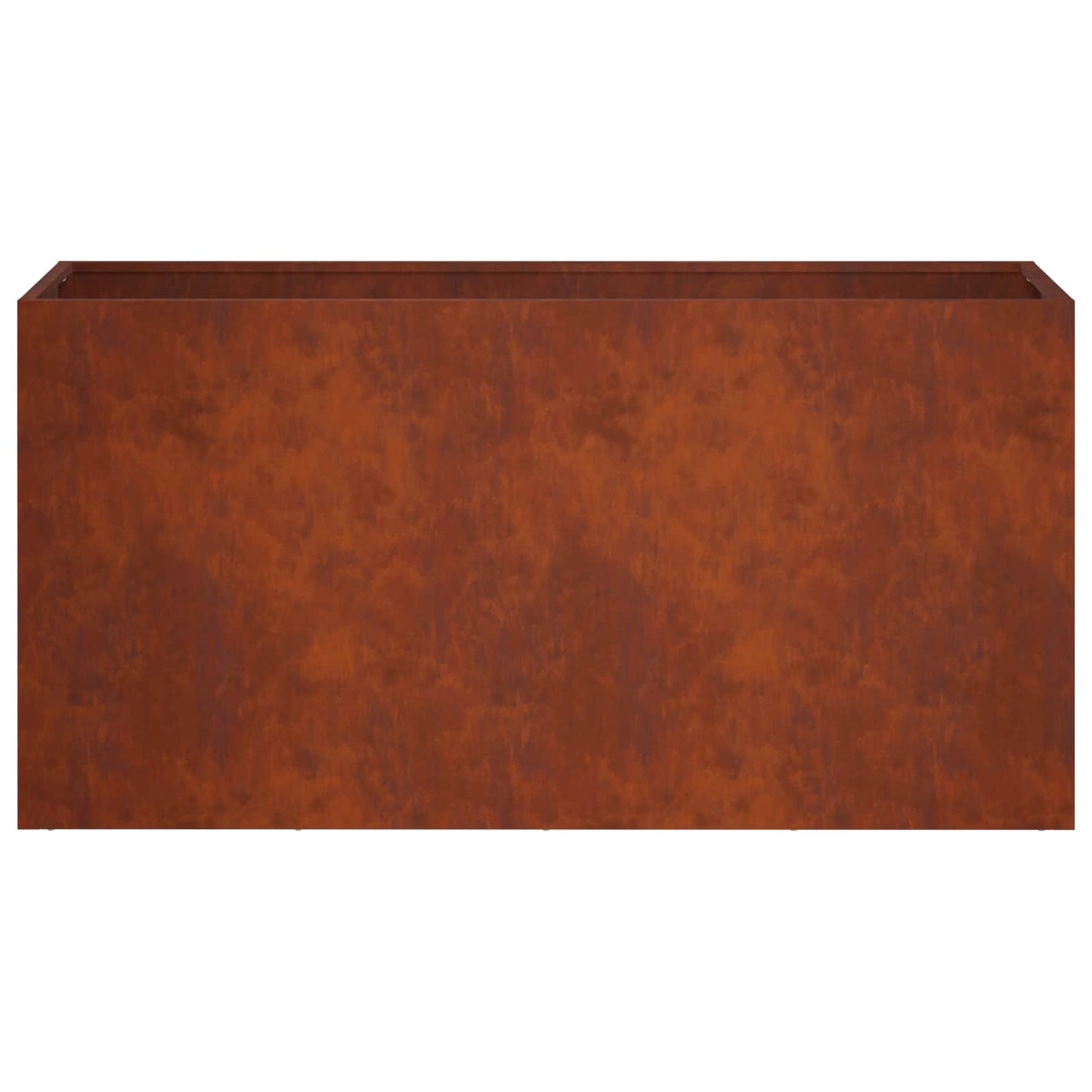 vidaXL Γλάστρα Κήπου 2 τμχ. Σκ rusty 100 x 30 x 40 εκ